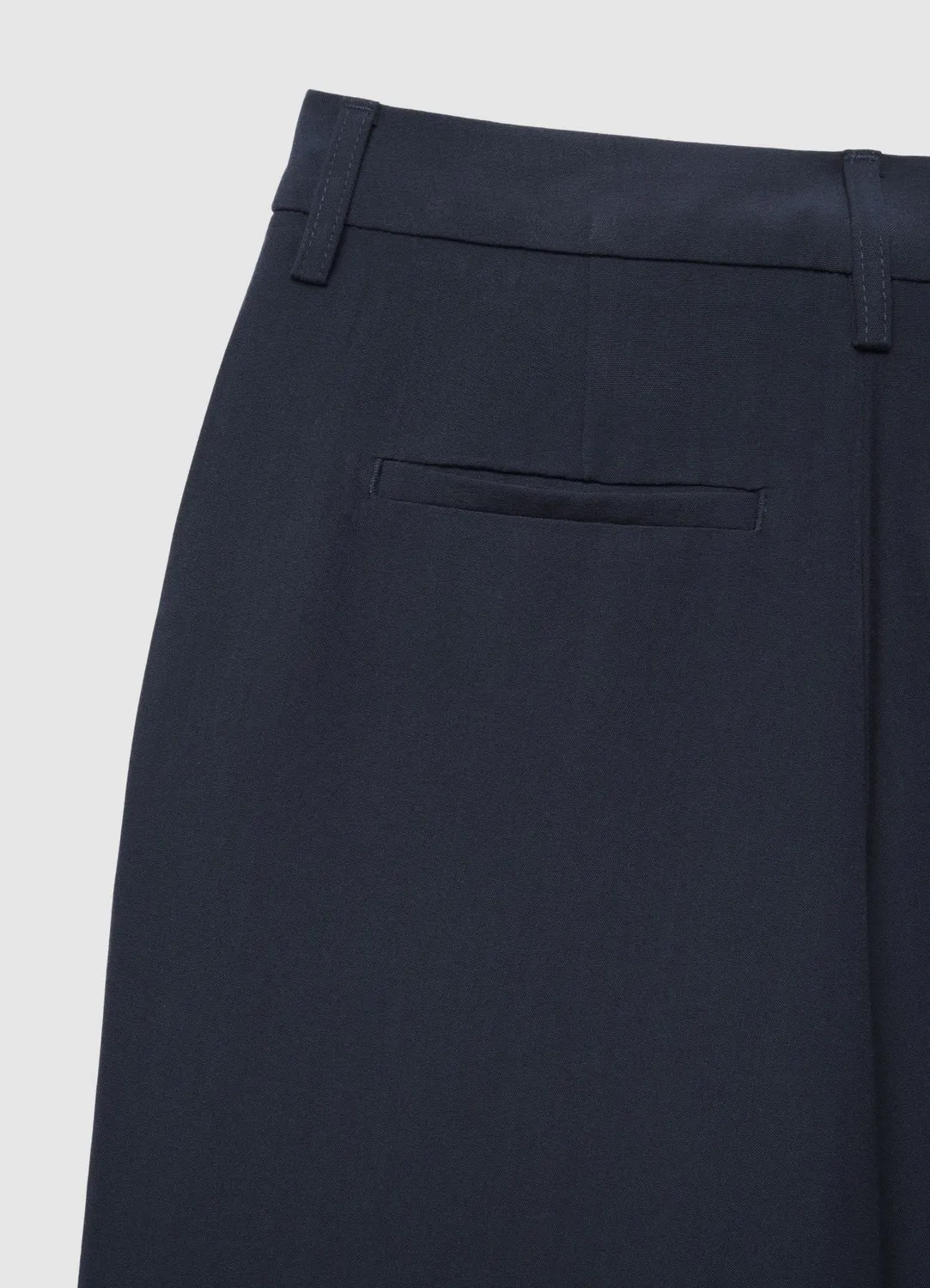 Calliope pantalon palazzo femme taille haute uni