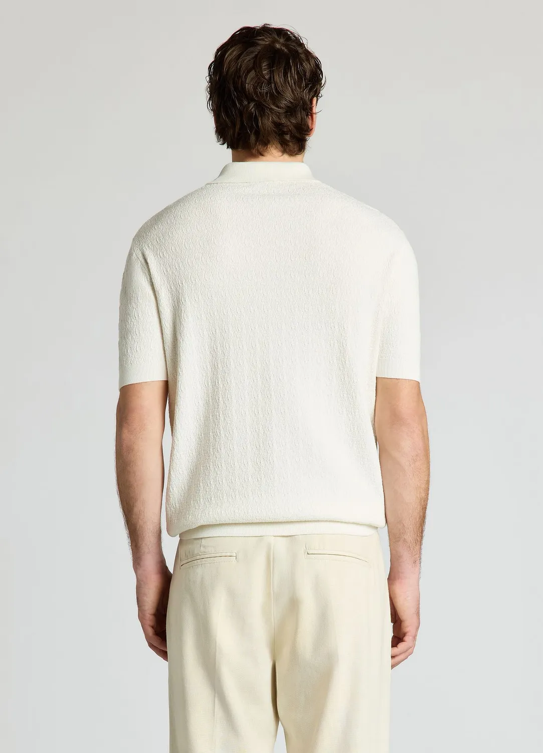 Calliope polo maille homme manches courtes