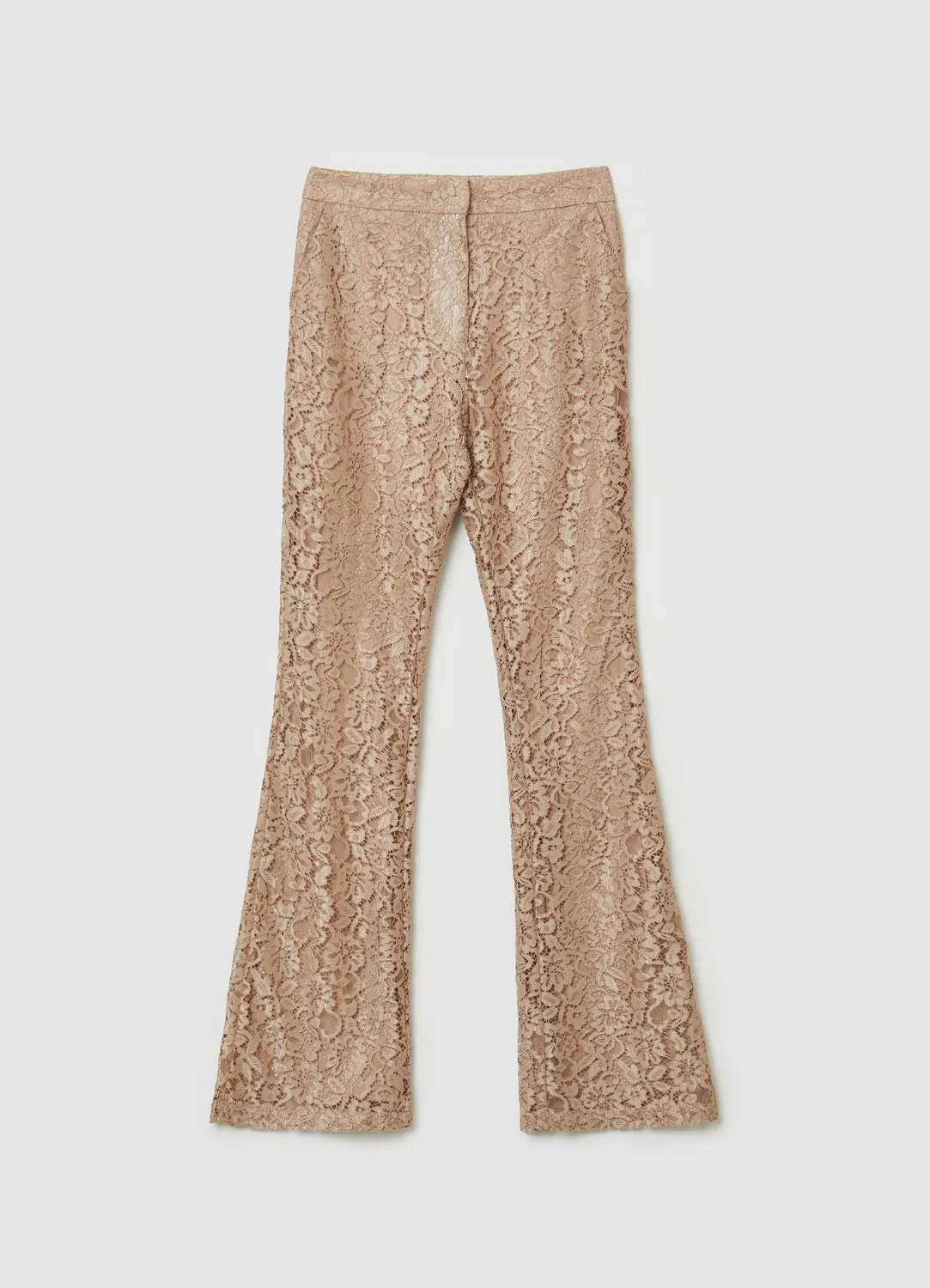 Calliope pantalon dentelle femme coupe regular zip