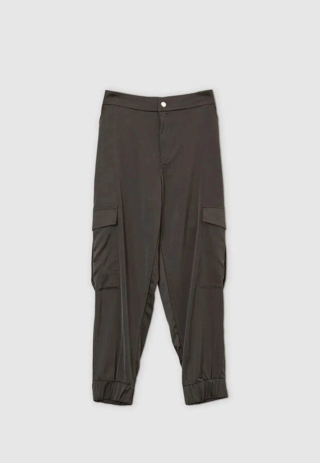 Calliope pantalon cargo satiné femme S regular