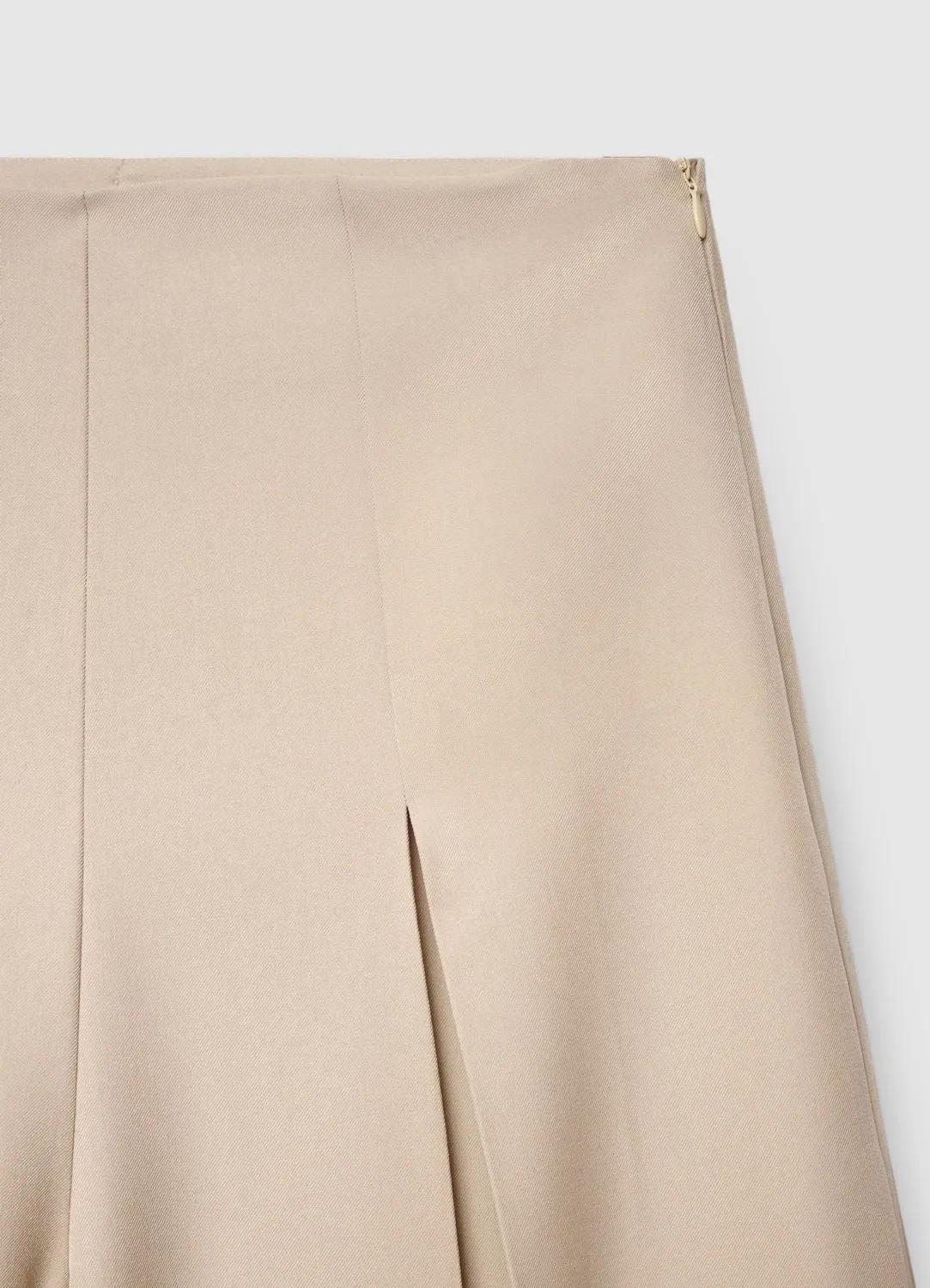 Calliope pantalon palazzo large plis taille haute femme