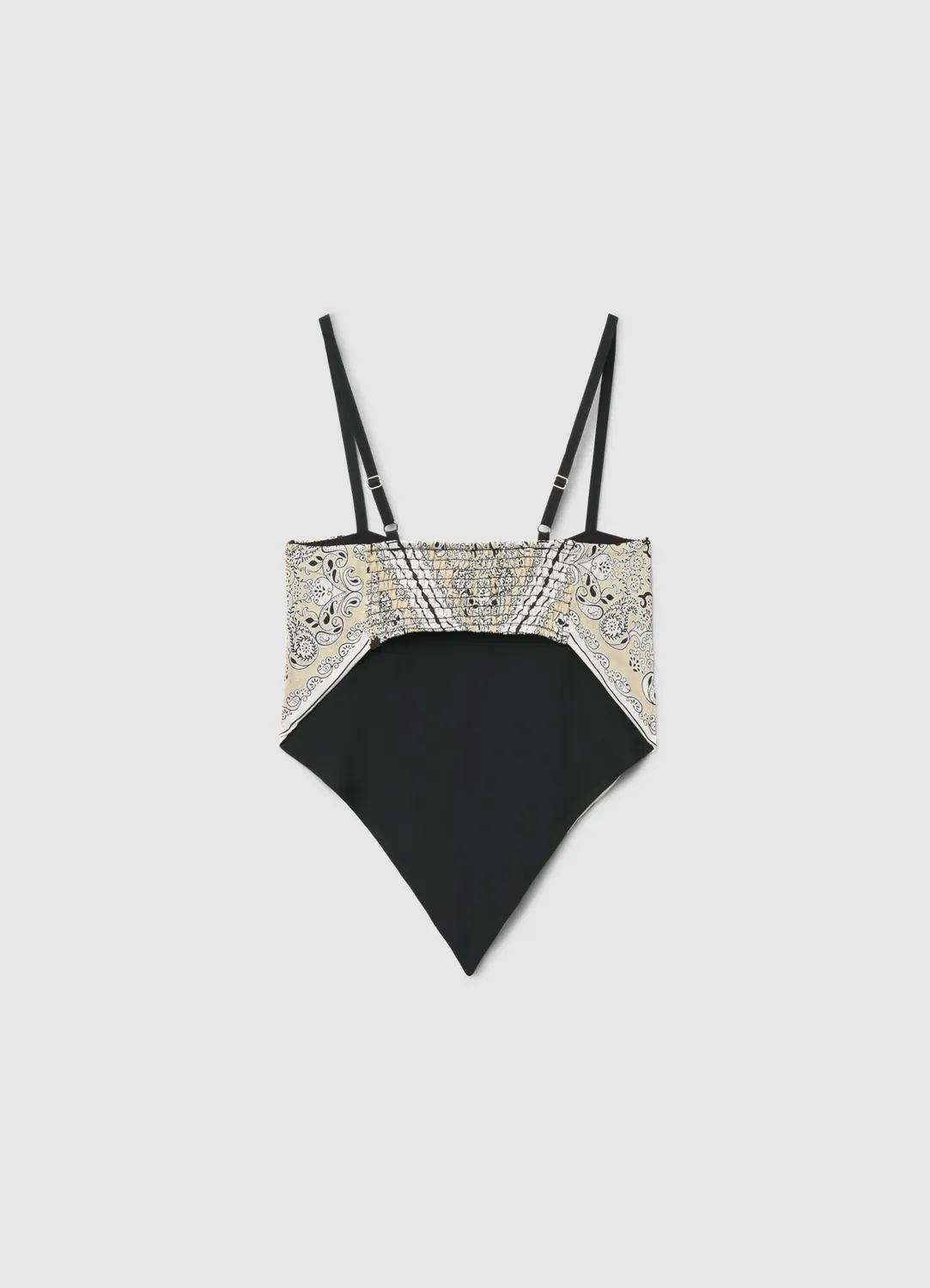 Calliope top femme bandana paisley bretelles réglables