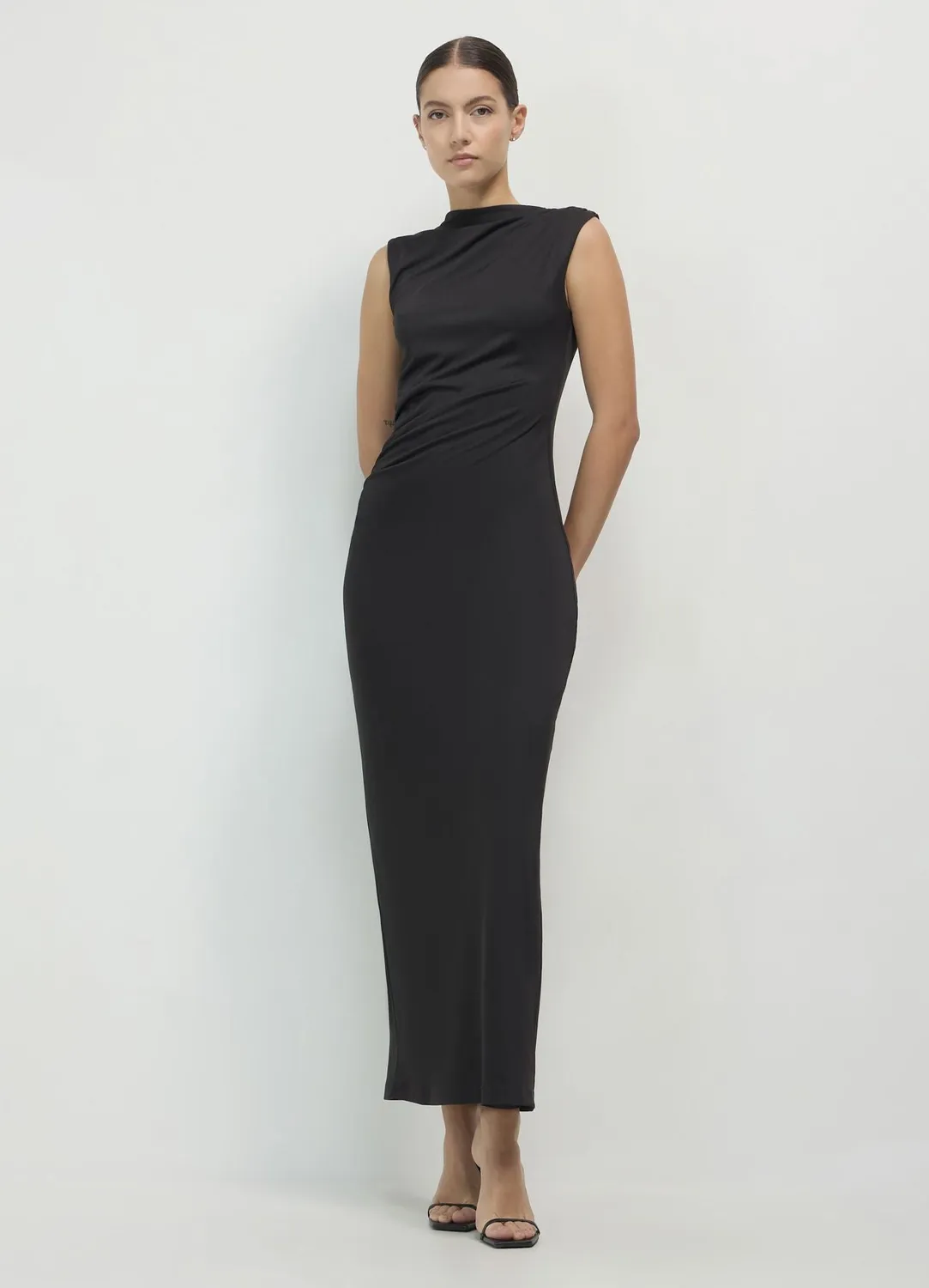 Calliope arriccio robe longue femme S froncée