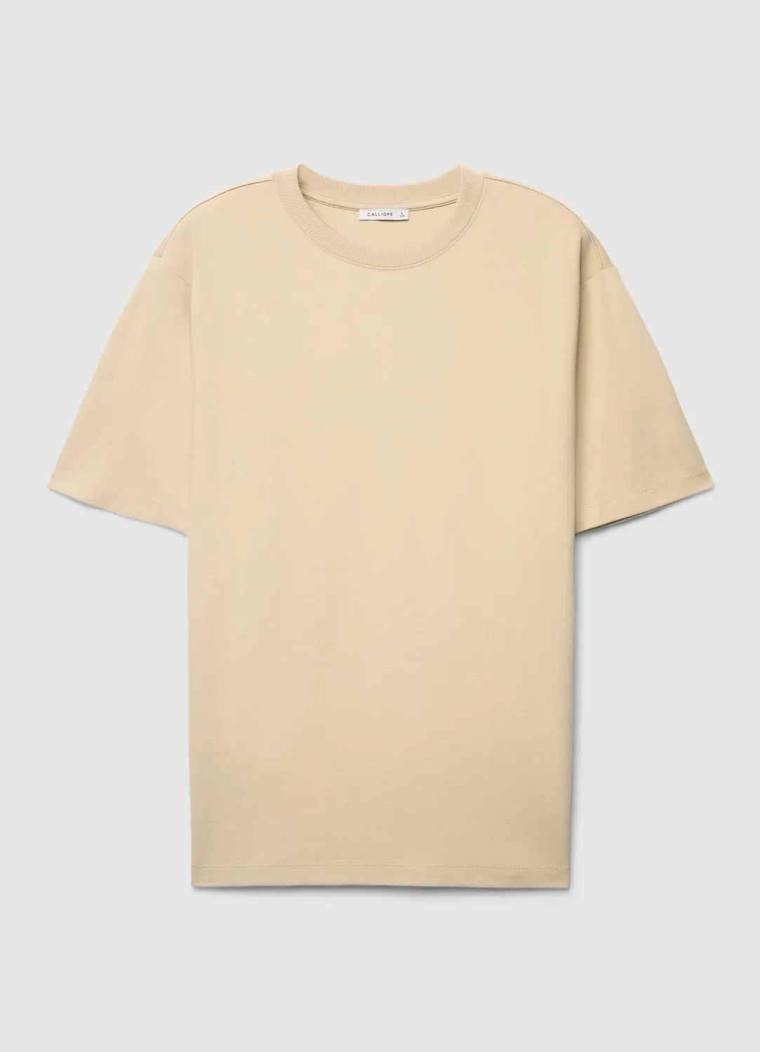 Calliope t-shirt ample uni homme col rond