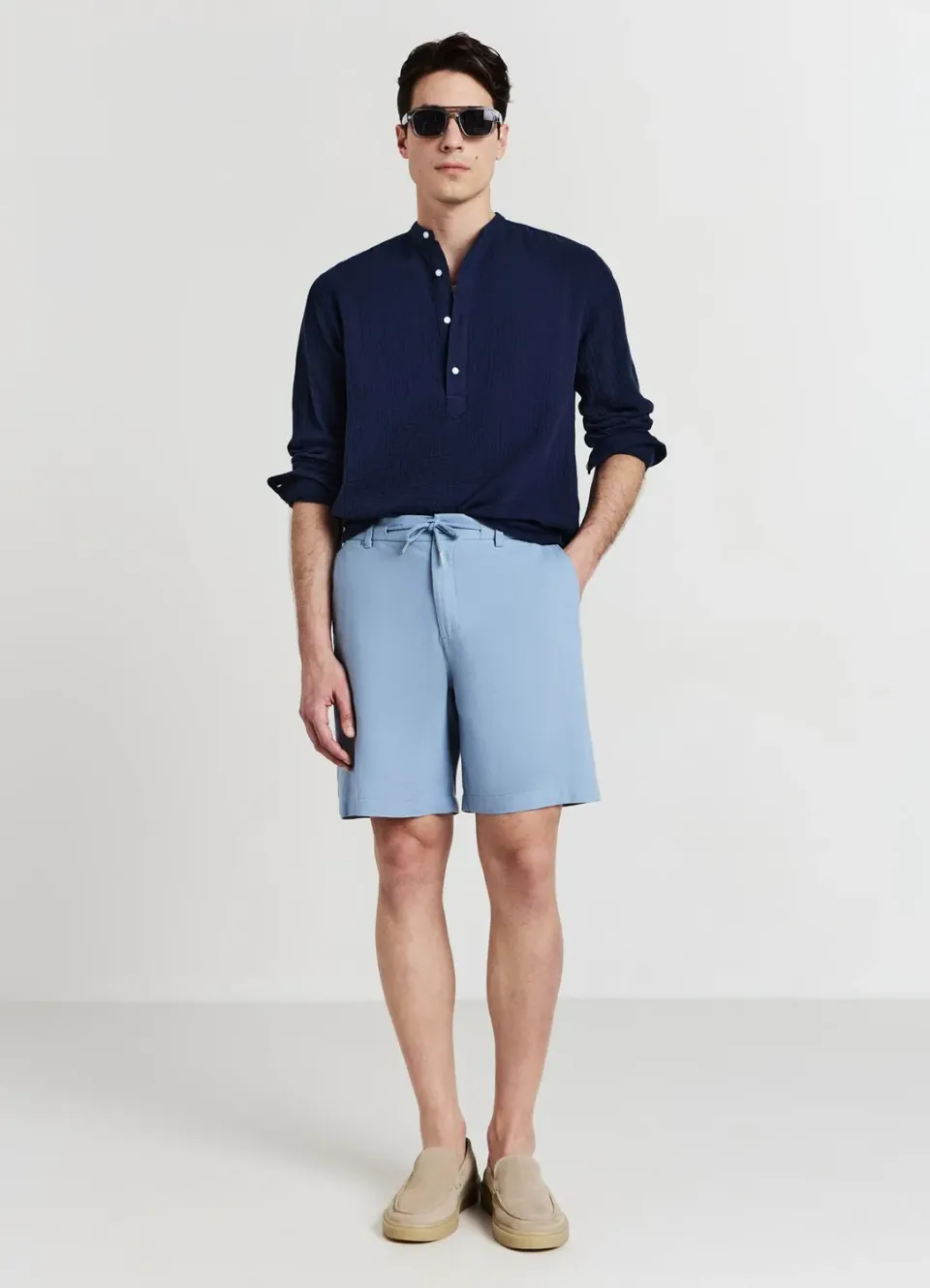 Calliope bermuda coulisse uni homme