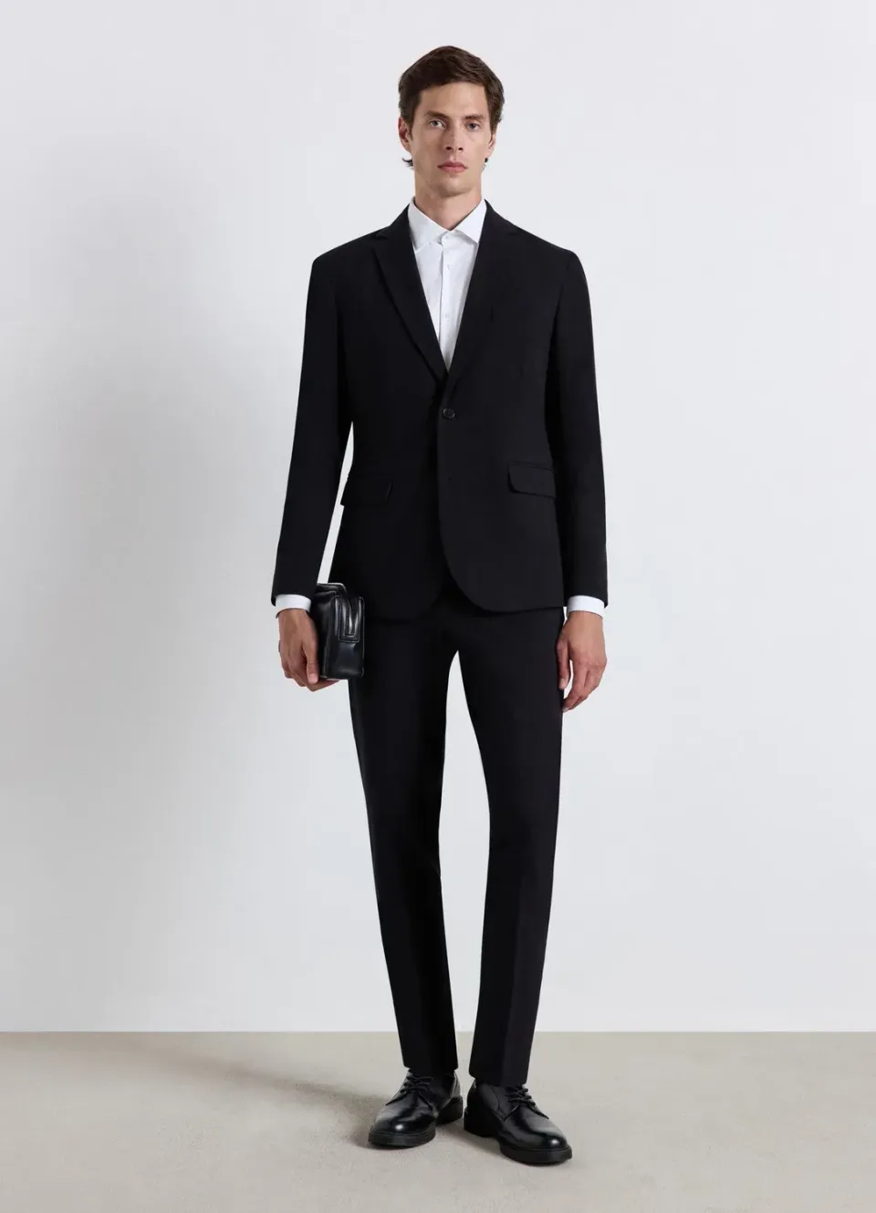 Calliope veste tailleur homme unie 2 boutons