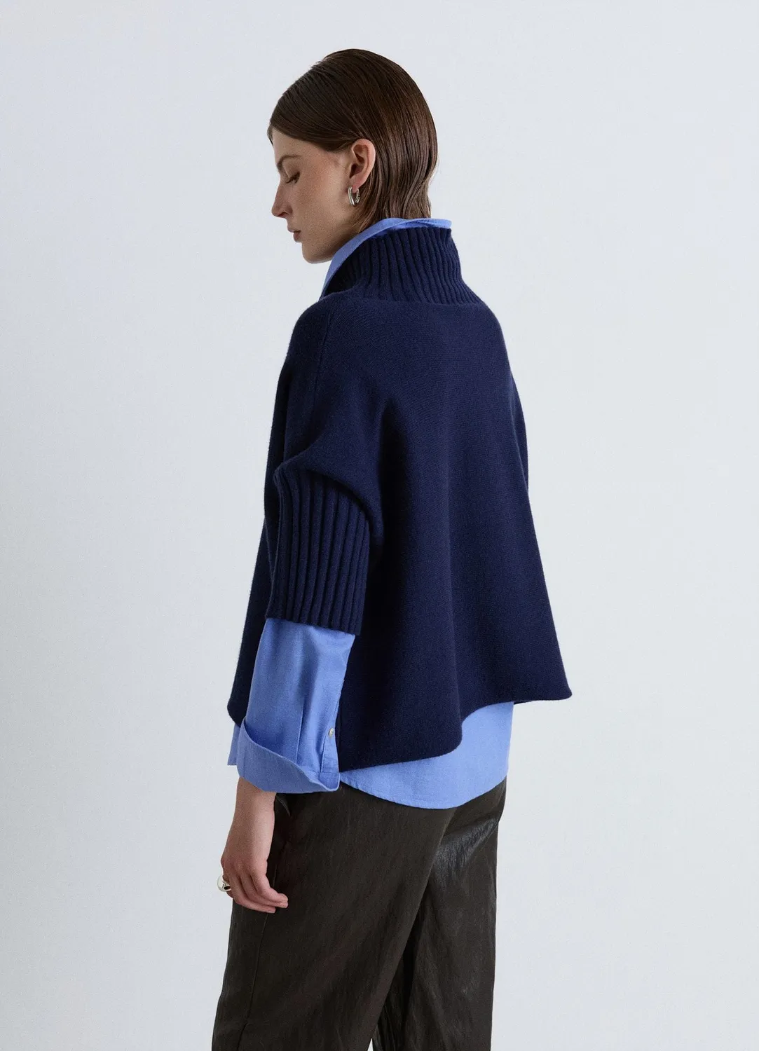 Calliope pull col rond manches 3/4 femme