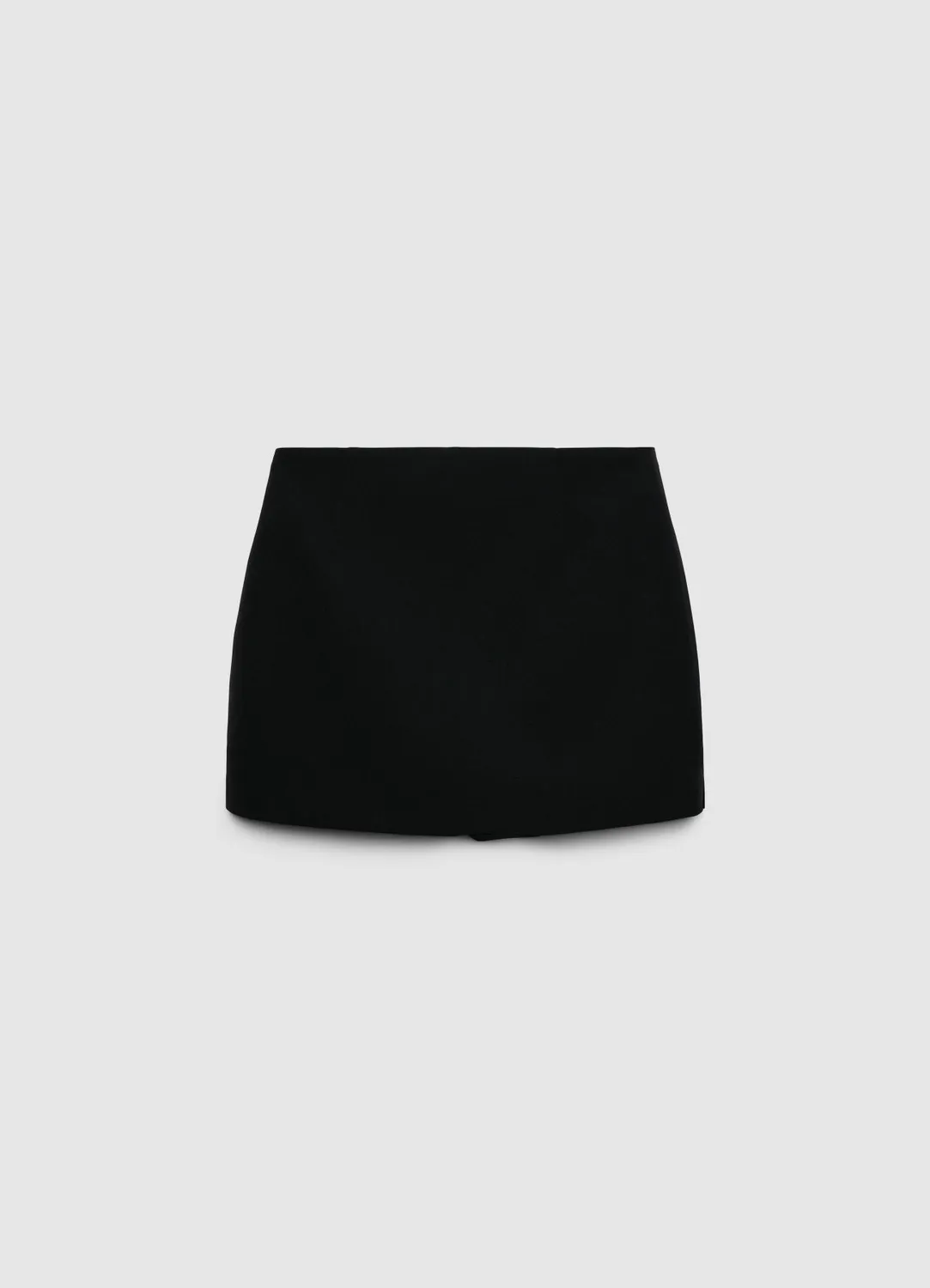 Calliope jupe-short uni mini à fentes