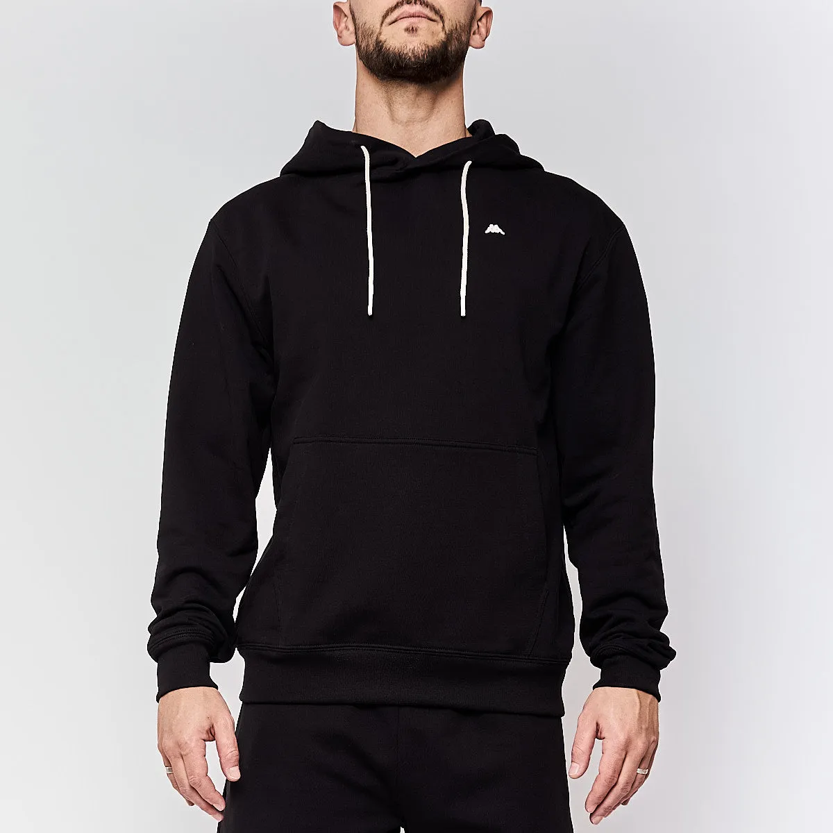 Robe di Kappa Gramys hoodie unisexe noir coton
