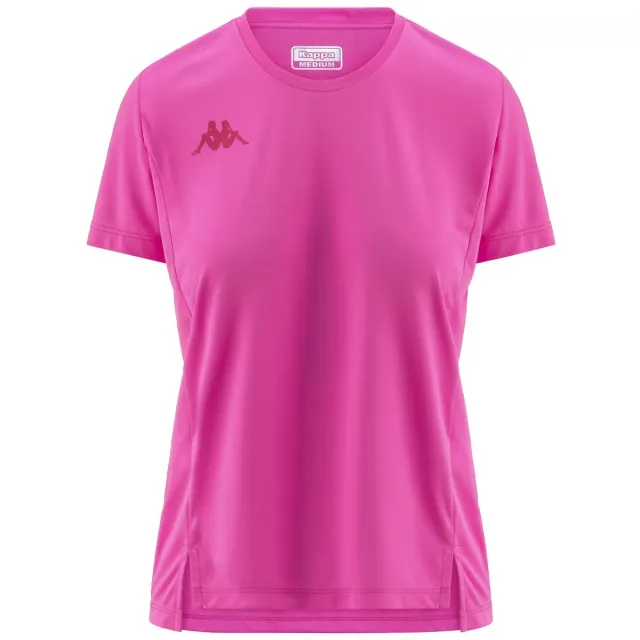 Robe di Kappa Eria t-shirt rose femme coupe droite