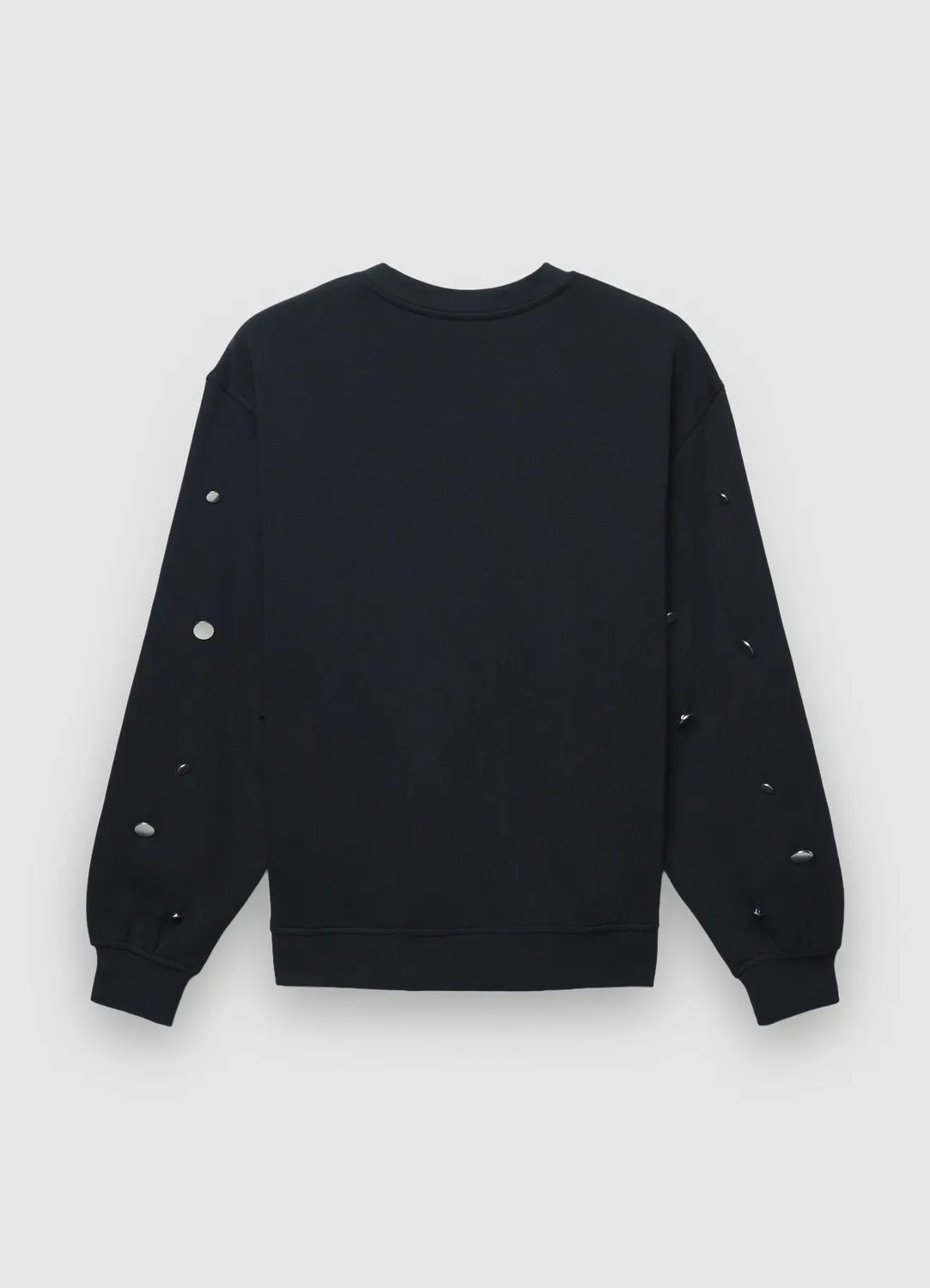 Calliope sweat clouté col rond femme