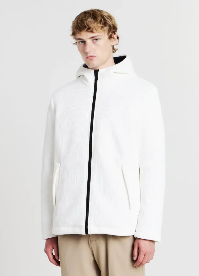 Calliope blouson matelassé à capuche homme zippé