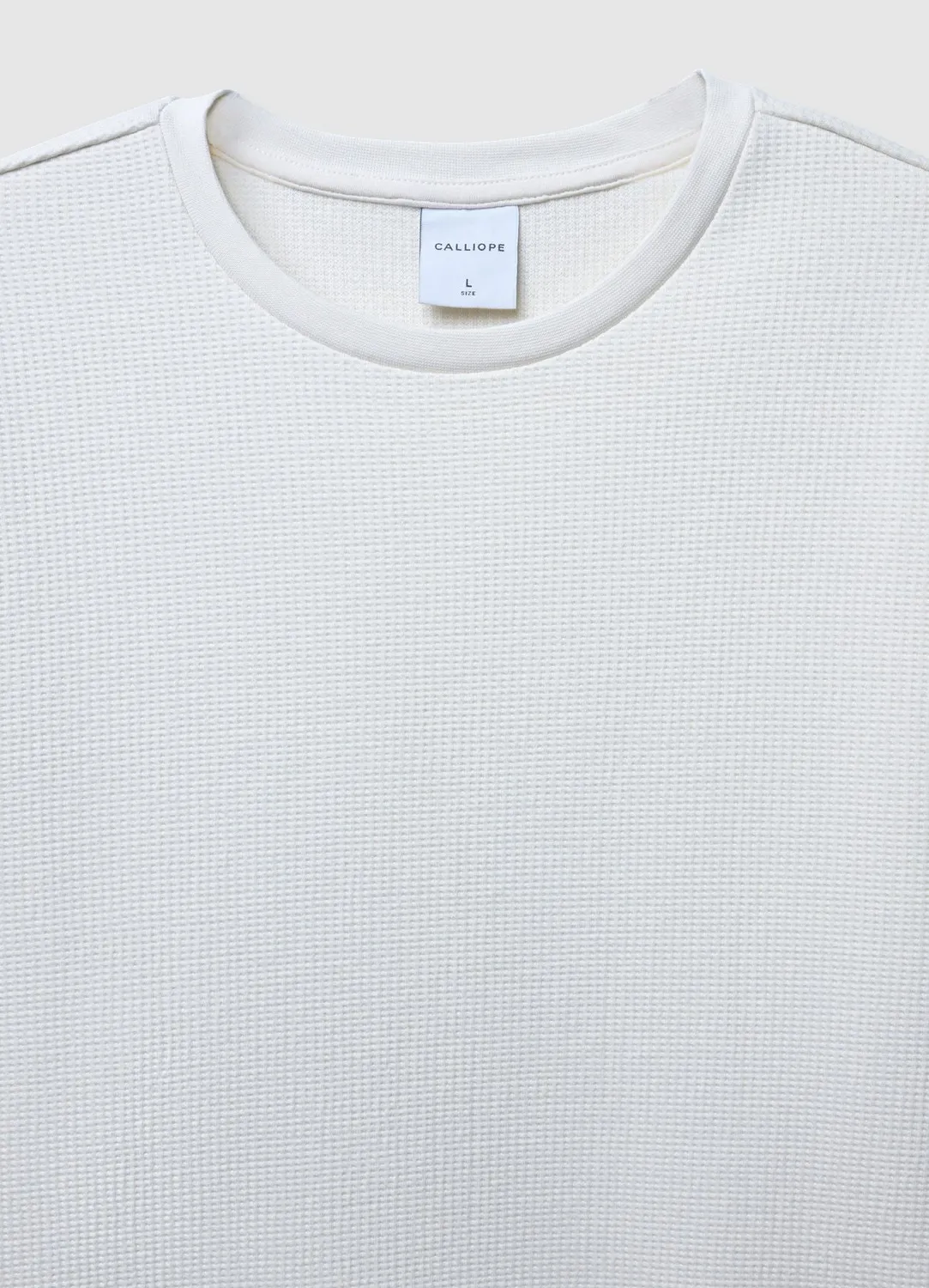 Calliope sweat col rond homme relief
