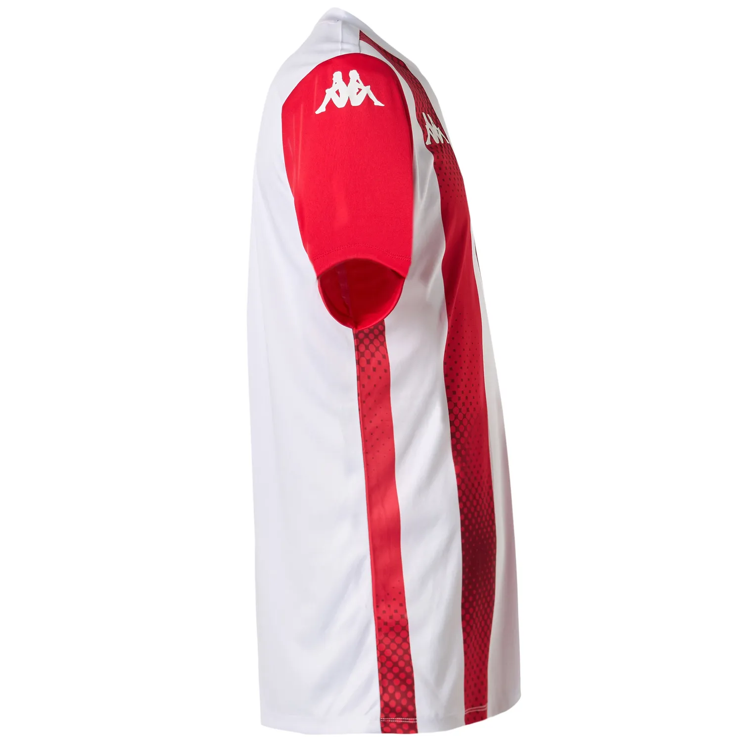 Kappa Dugo maillot homme rouge rayures