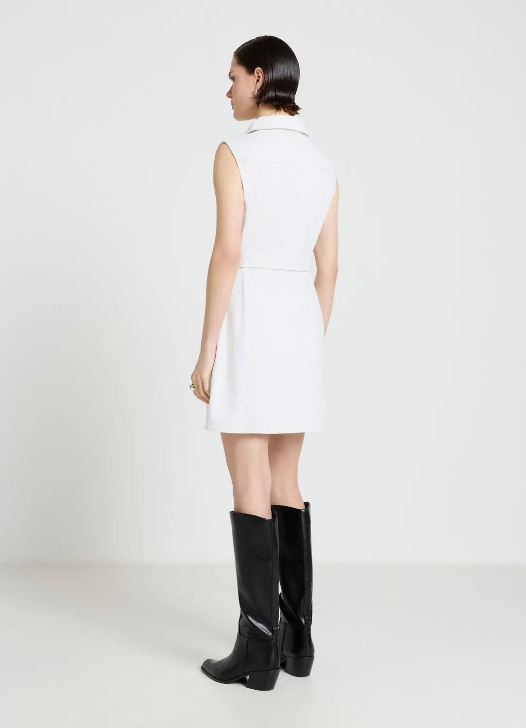 Calliope Chemisier robe denim ceinture femme