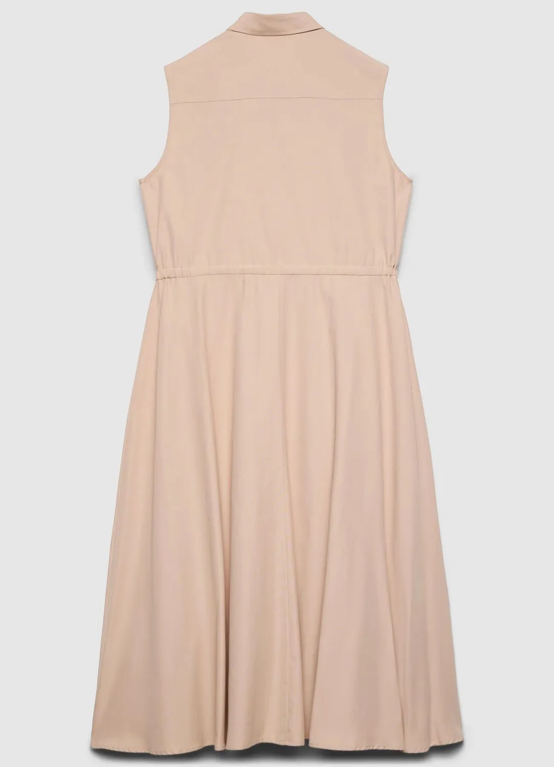 Calliope robe chemisier longue sans manches S unie