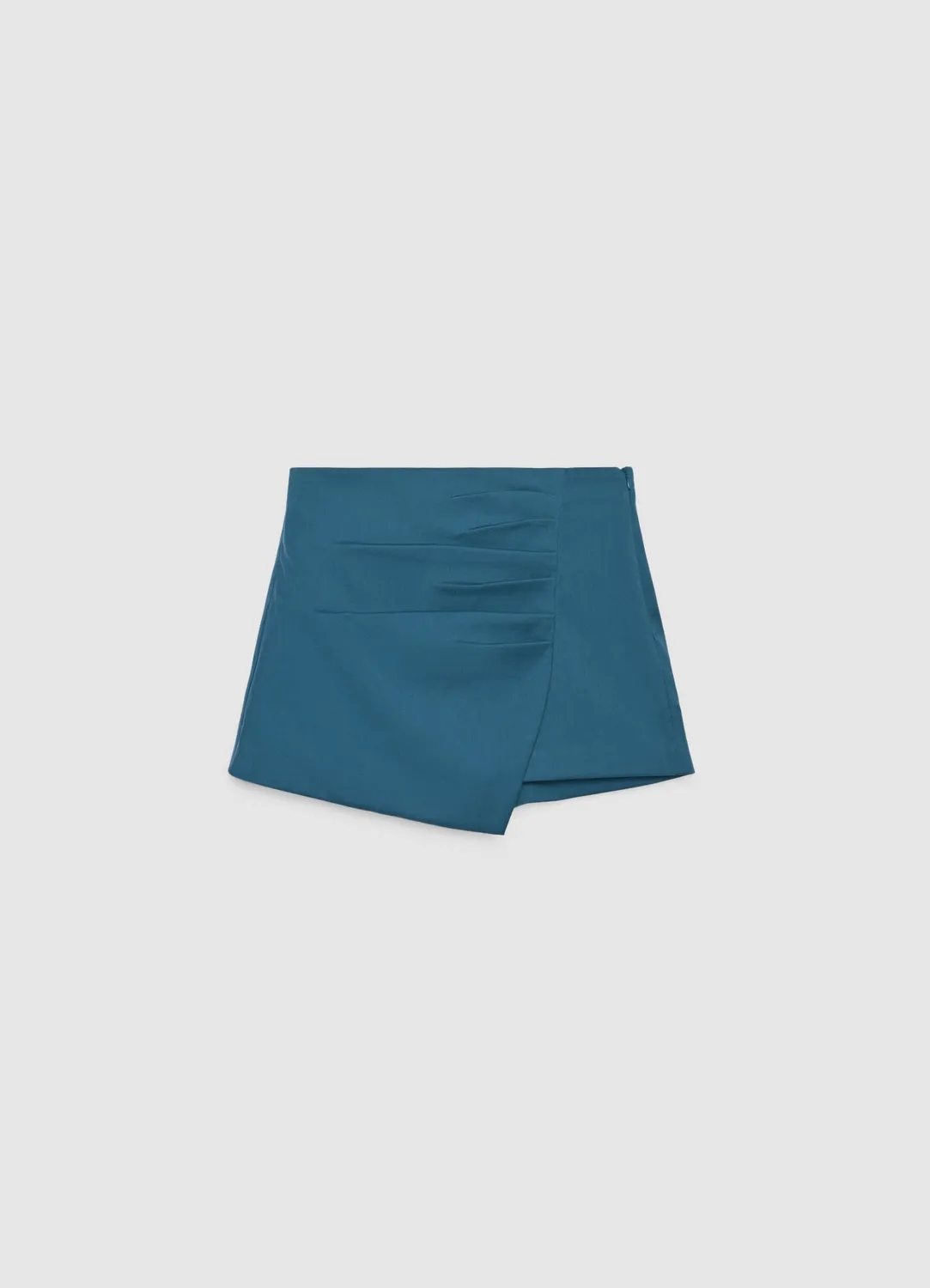Calliope Short jupe-culotte plissé femme uni