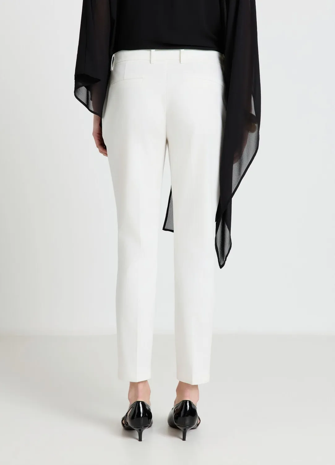 Calliope pantalon satin coton femme coupe regular