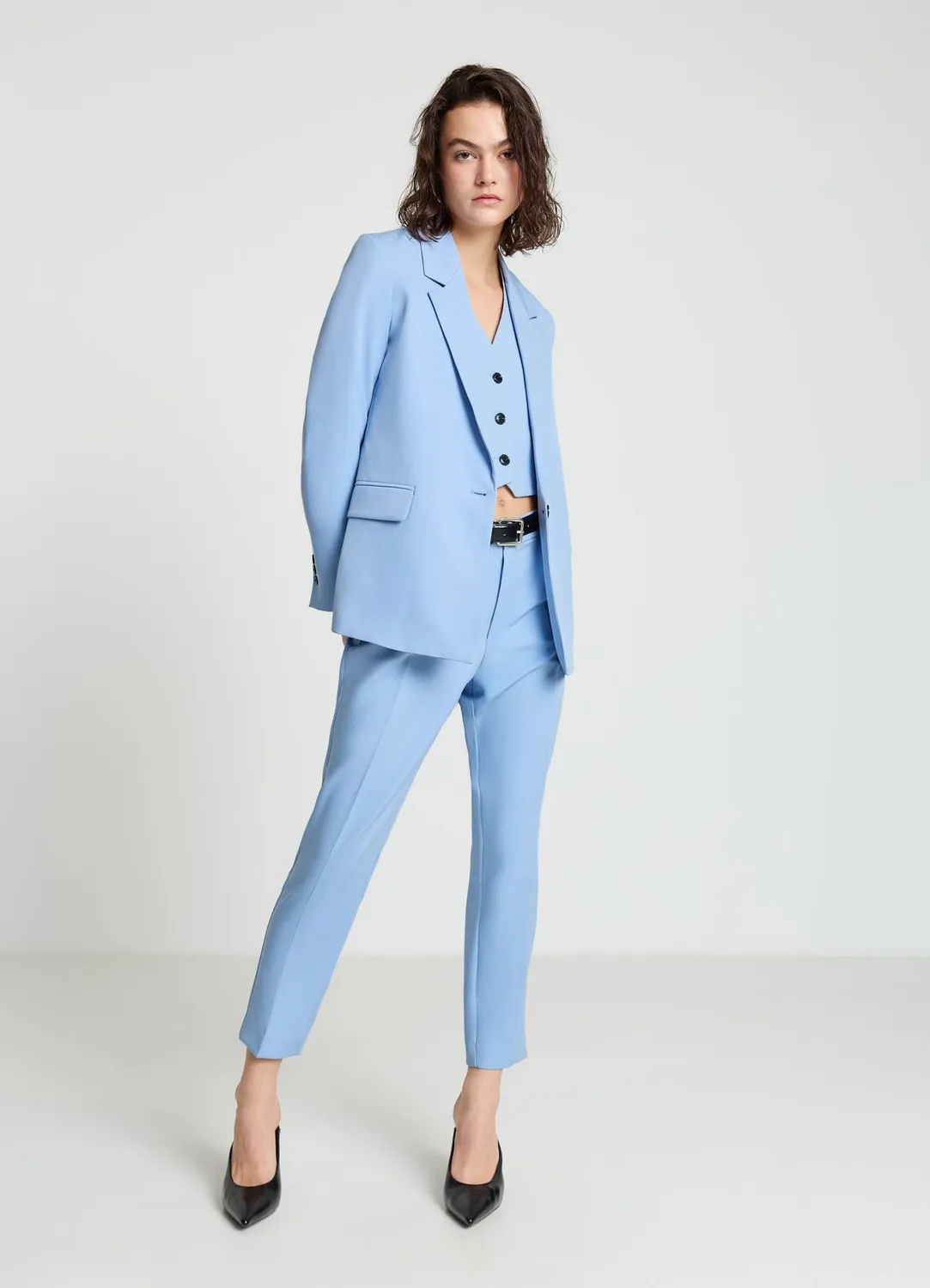 Calliope blazer femme 1 bouton coupe regular