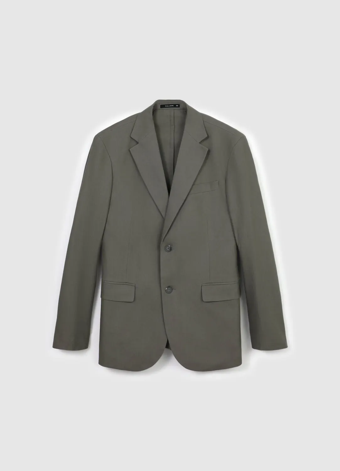 Calliope Monopetto blazer homme coton lin