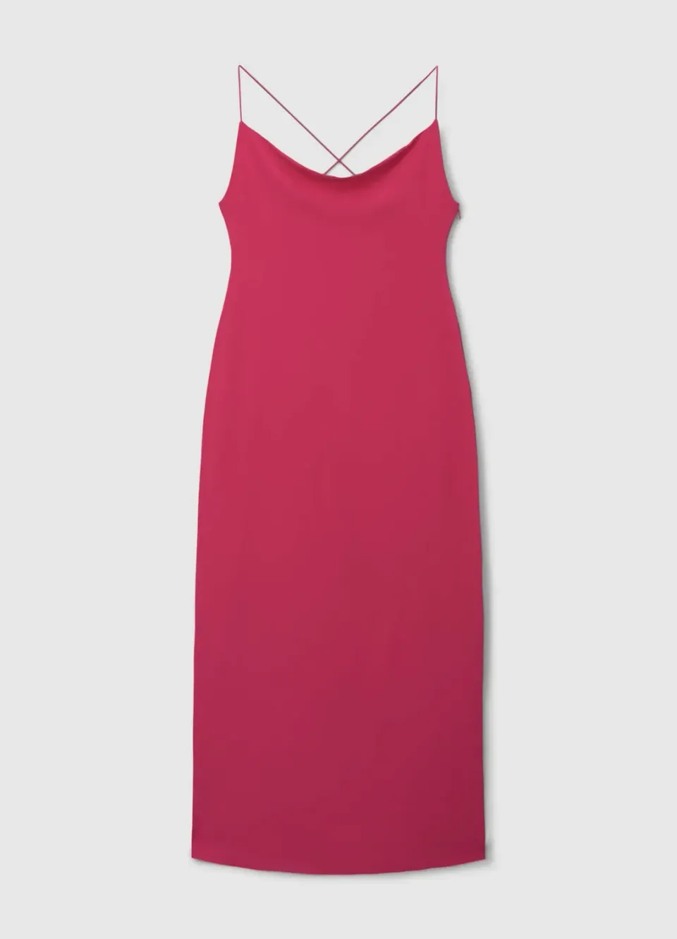 Calliope Atelier robe longue drapée dos croisé femme