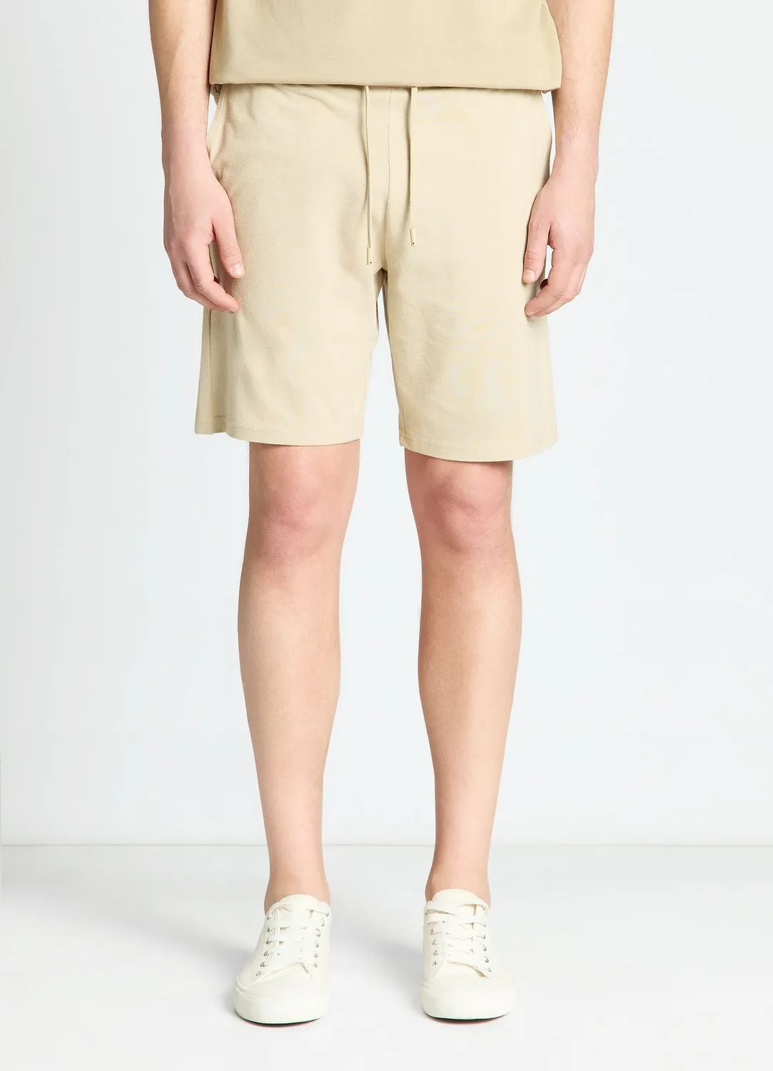 Calliope short sport homme piqué uni cordon S