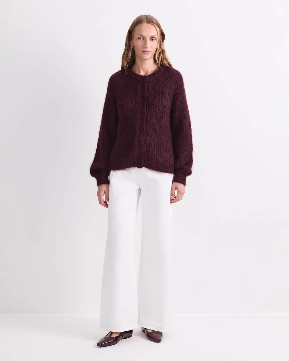 Sportscraft Tatiana cardigan mohair brossé