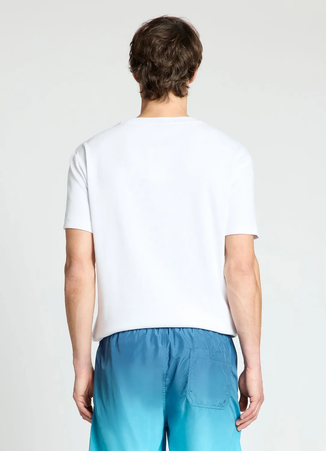 Calliope t-shirt col rond homme côtelé