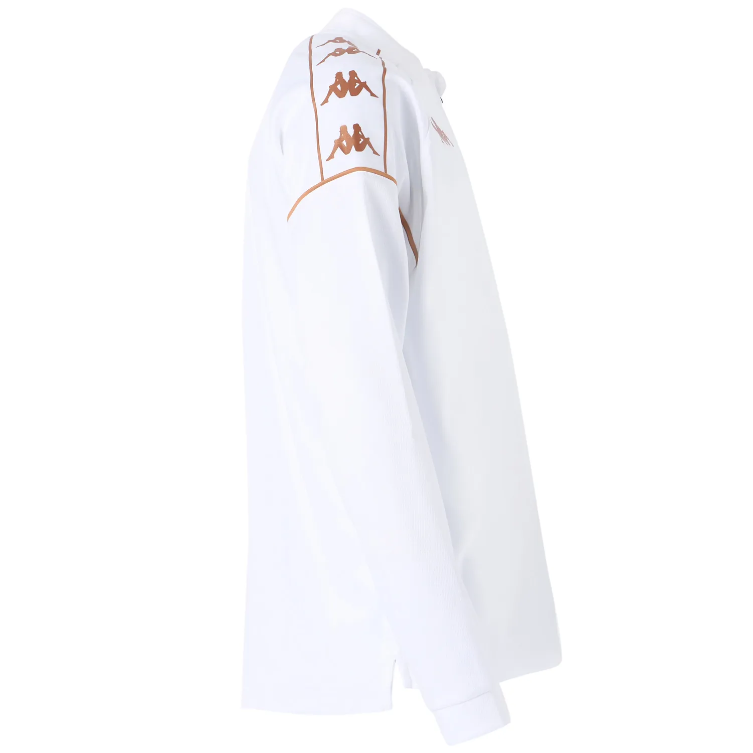 Robe di Kappa Massolo sweat blanc homme demi-zip