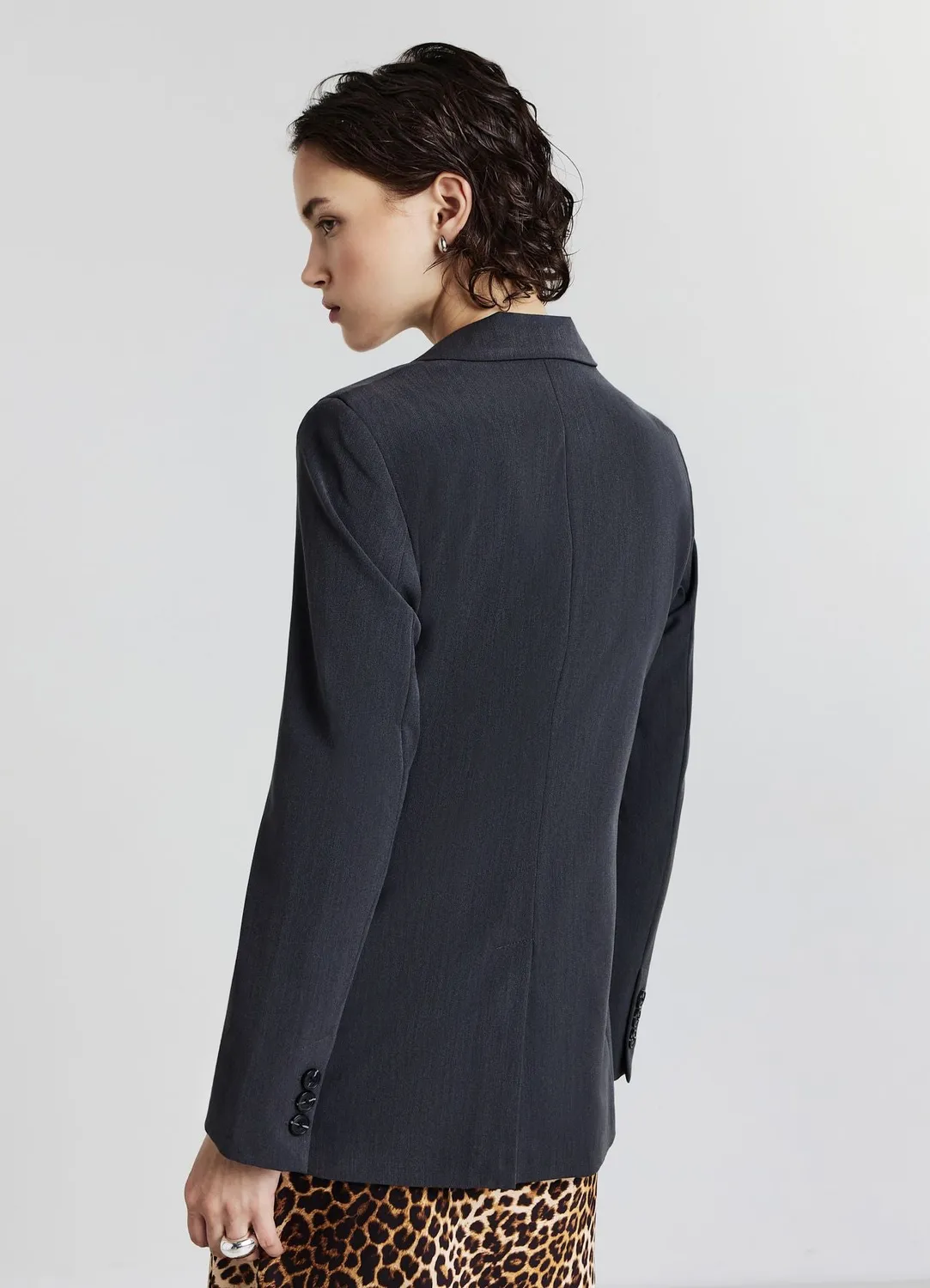 Calliope Veste Croisee 2 Boutons Tailleur Femme Bureau