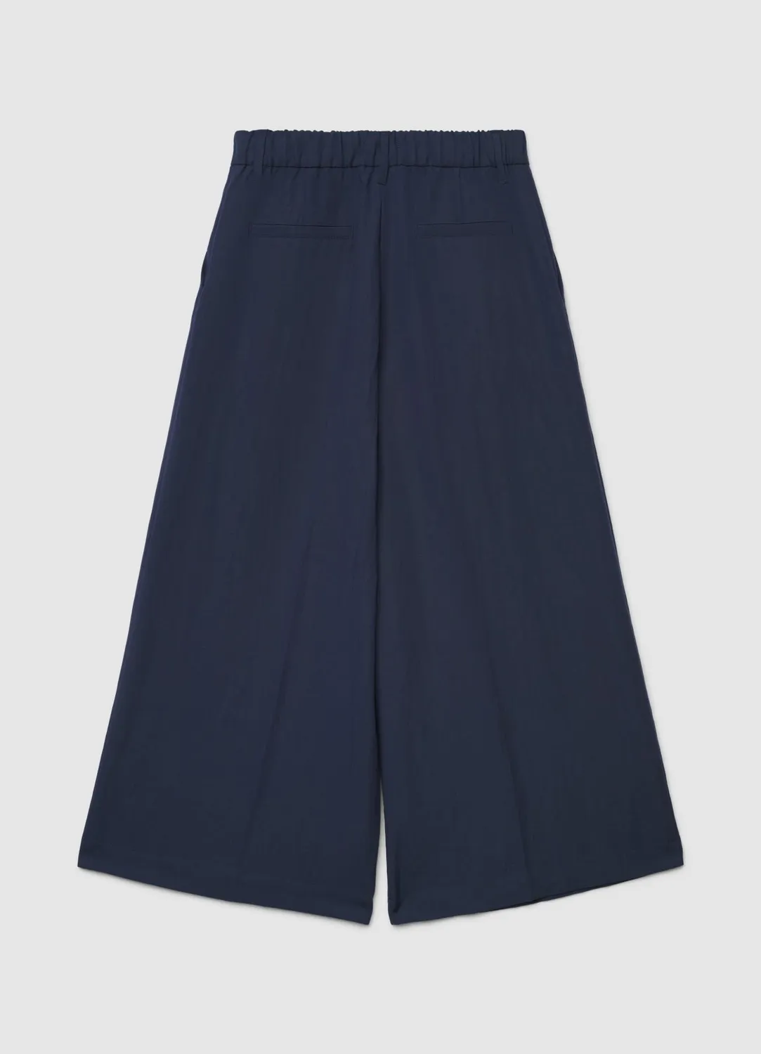 Calliope crop pantalon palazzo taille haute femme