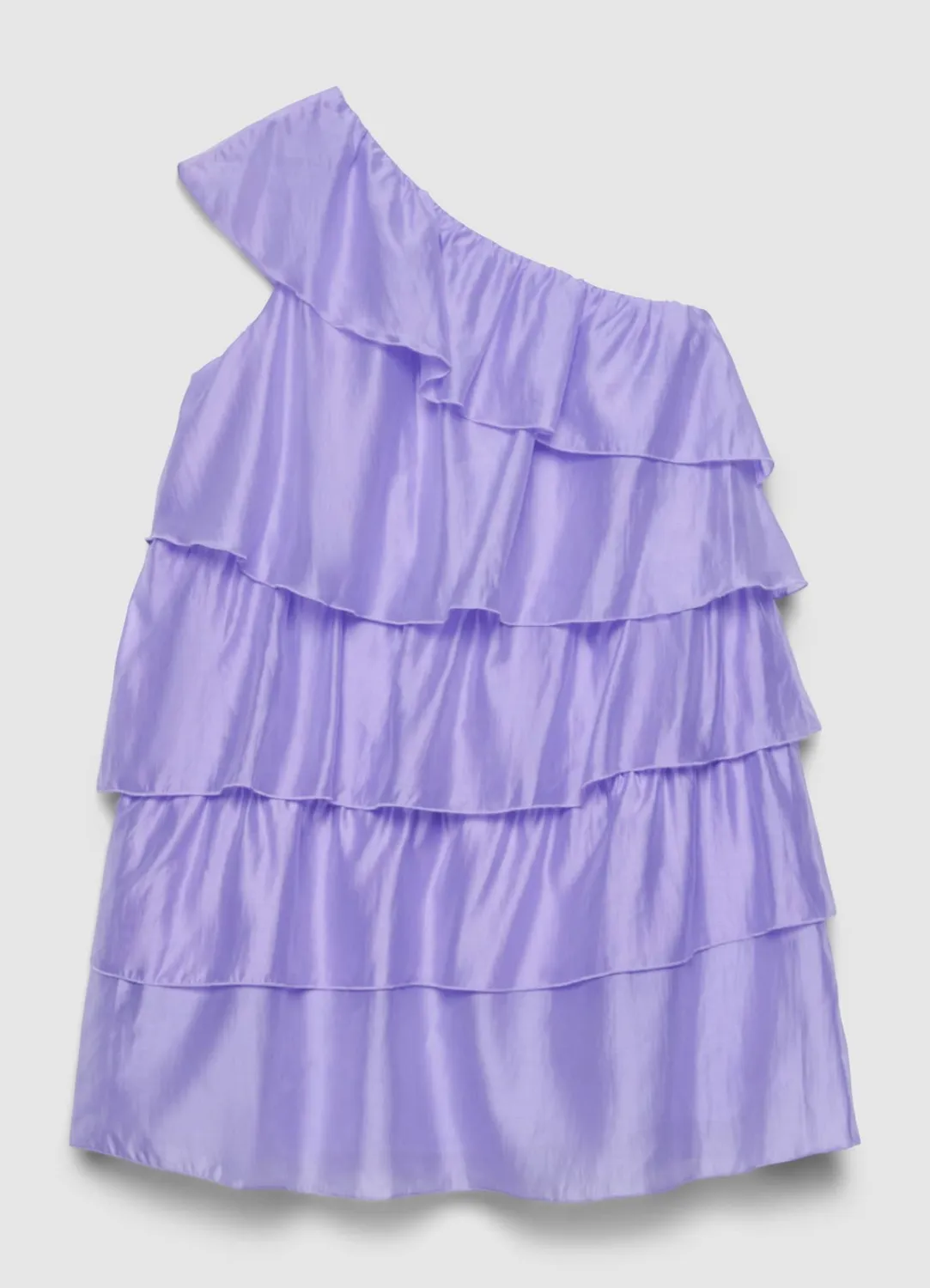 Calliope robe une épaule femme à volants