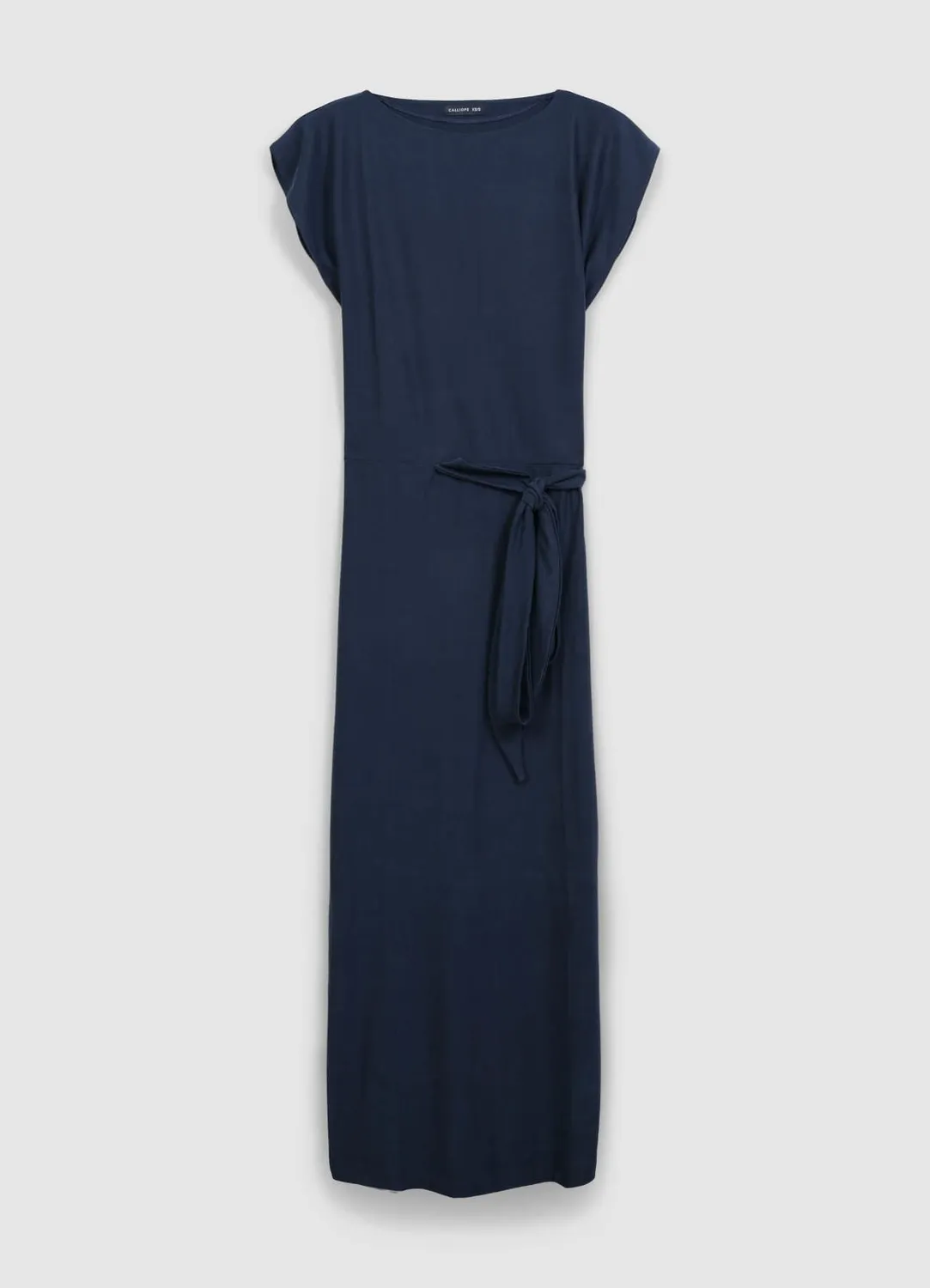 Calliope Atelier robe longue à nœud fente latérale