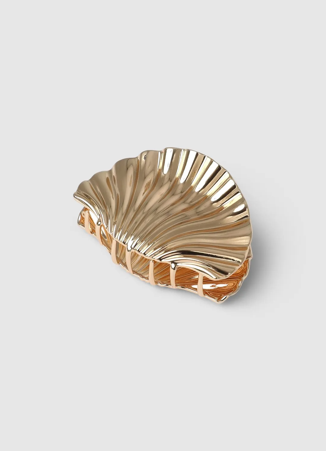 Calliope coquillage pince cheveux brillante