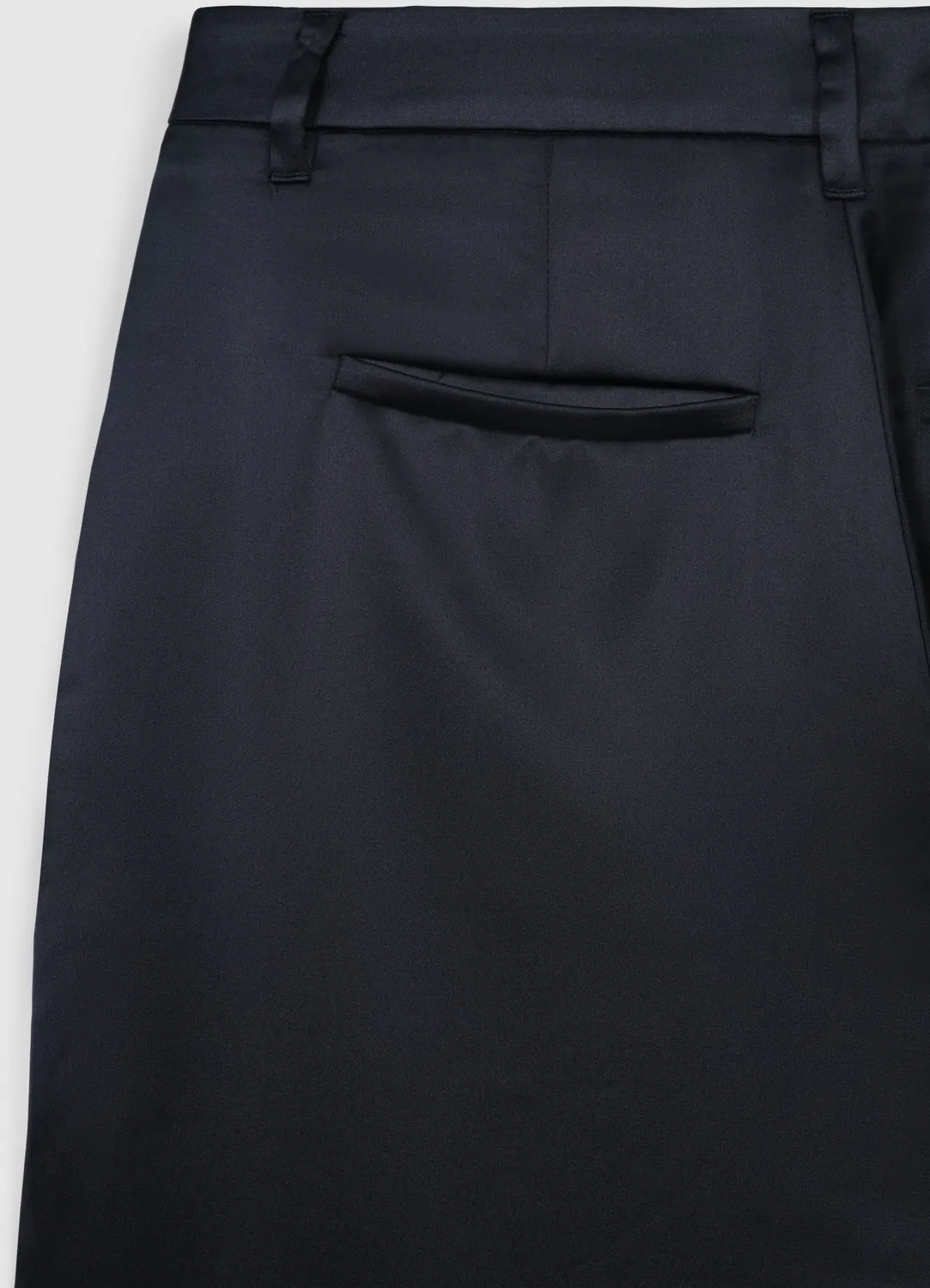 Calliope Palazzo Satin Pantalon femme large satiné