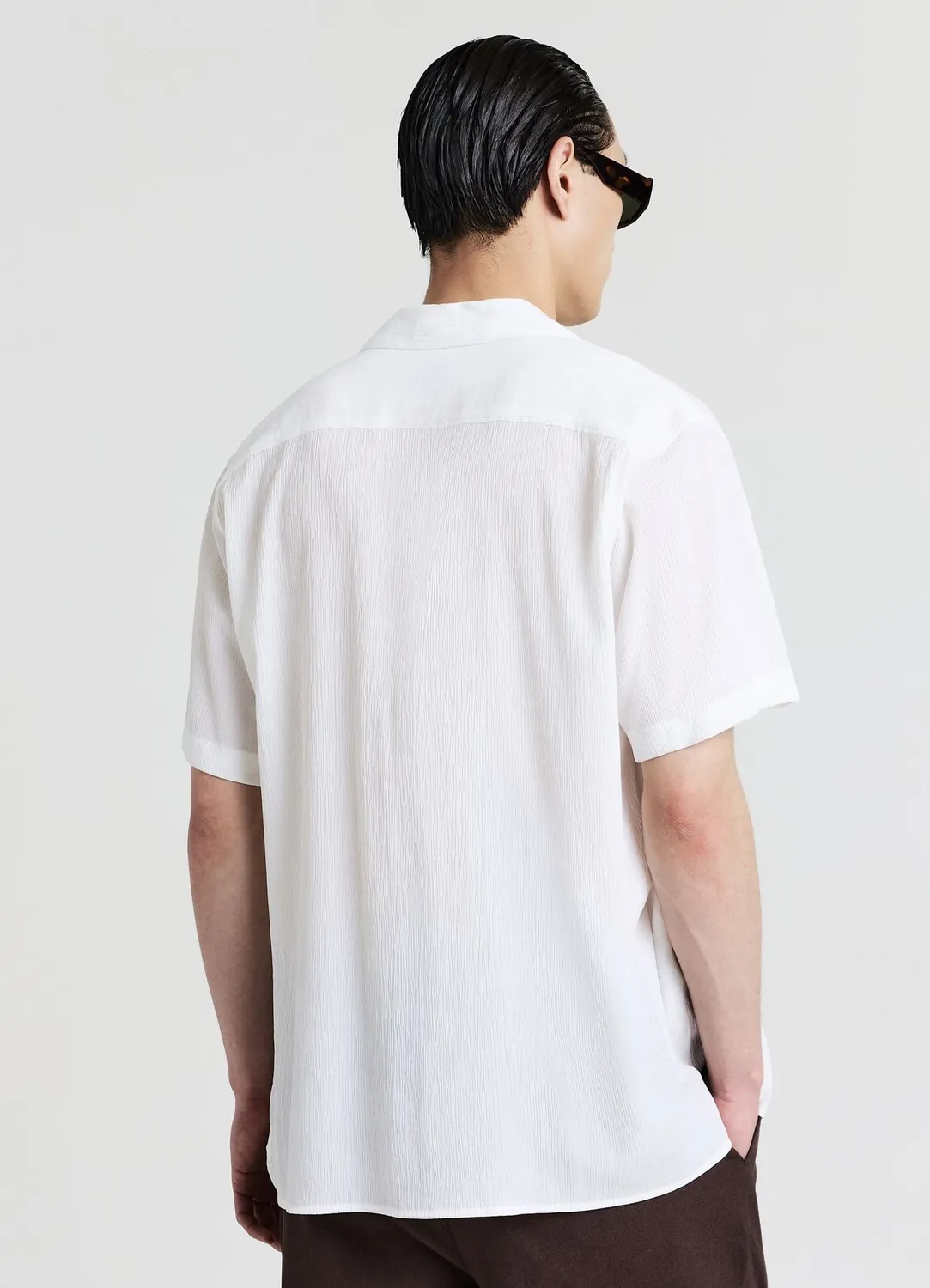 Calliope chemise bowling homme effet froissé