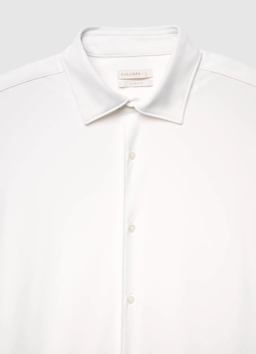Calliope chemise slim homme jersey technique