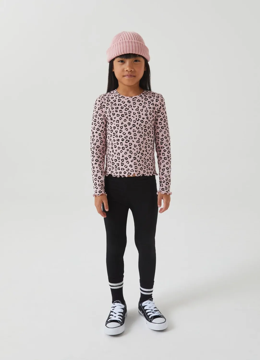 Calliope pack 3 leggings legging fille uni et fantaisie