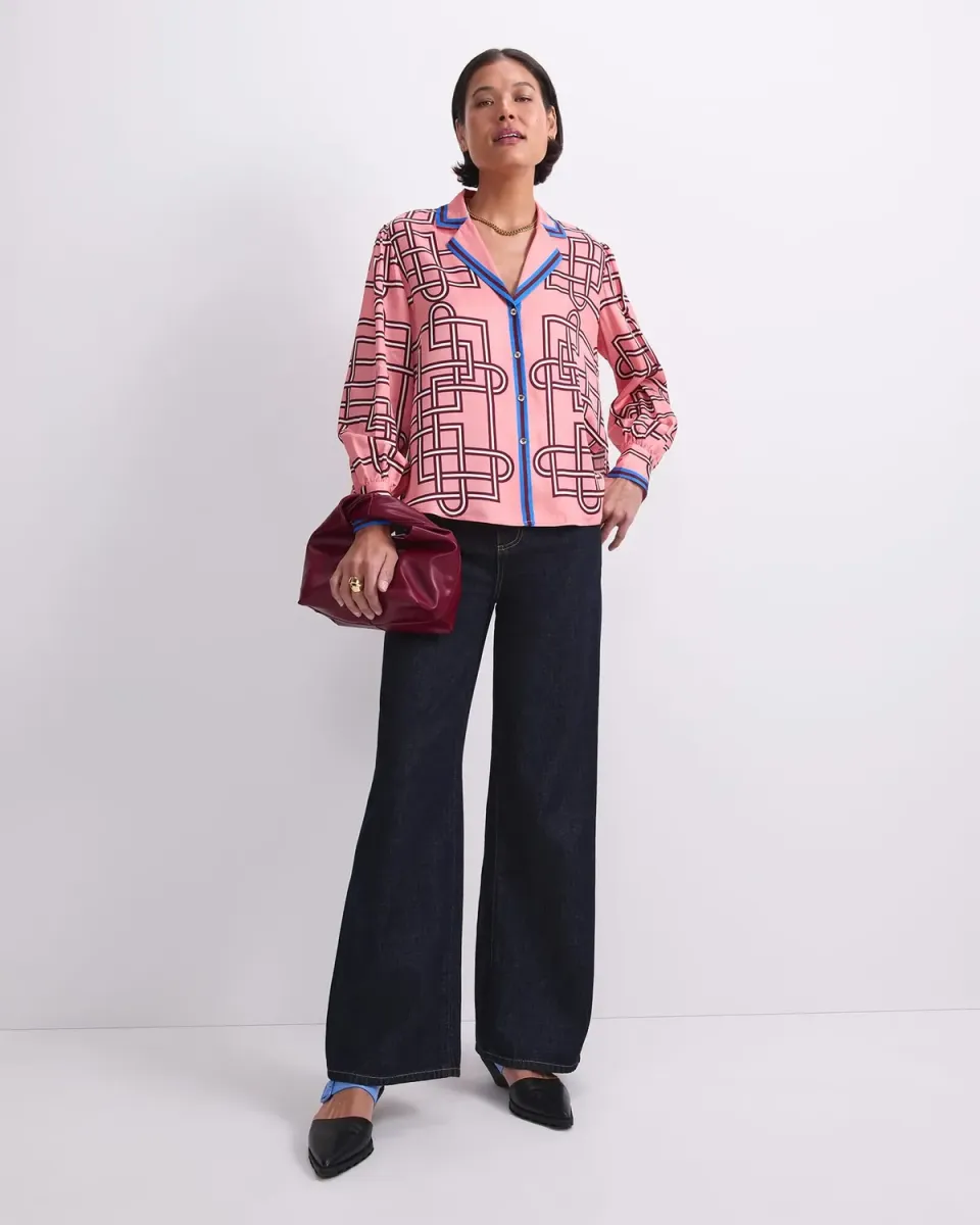 Sportscraft Rhodes 120505 blouse viscose femme imprimé