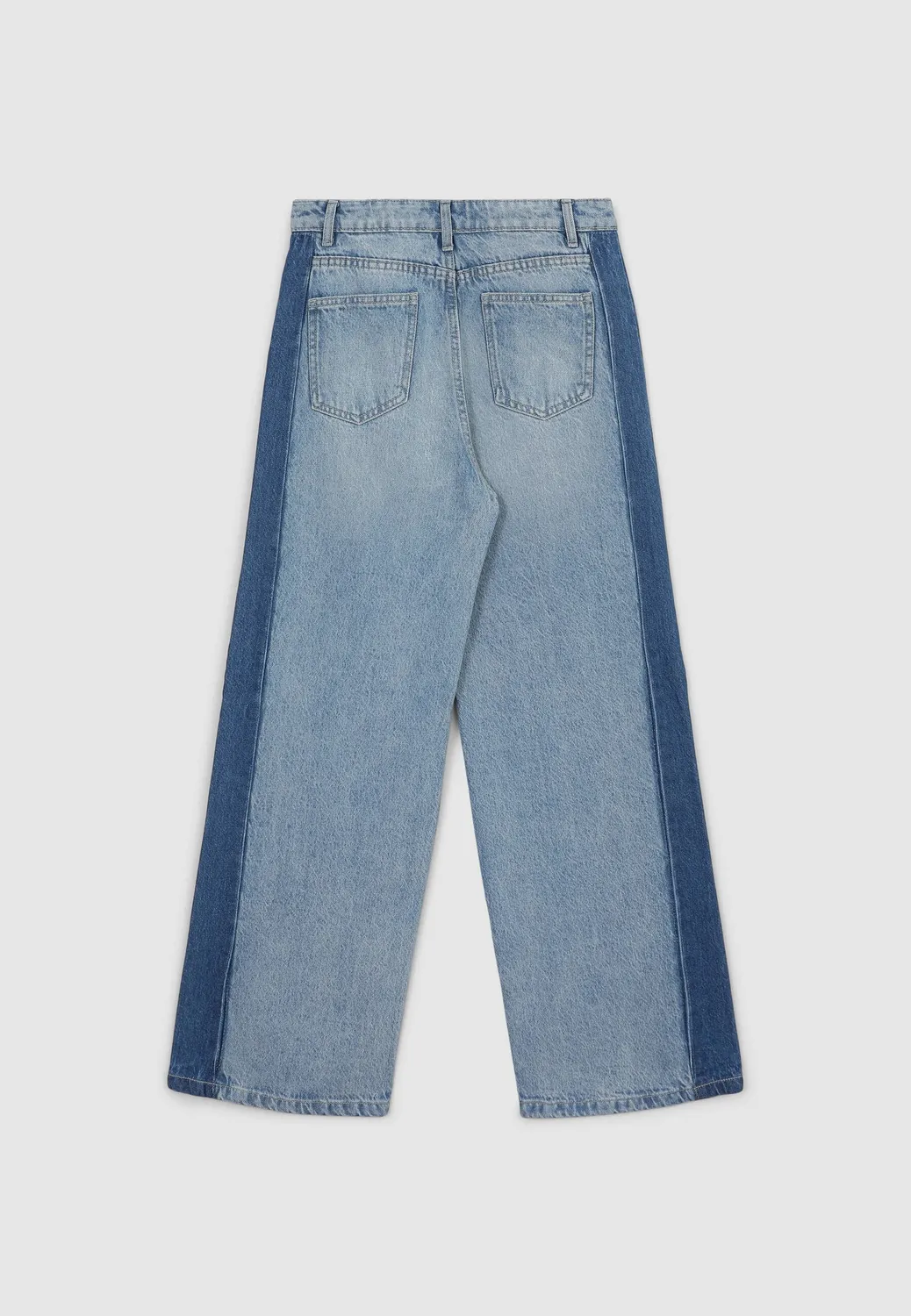 Calliope Jean femme super wide leg bande latérale