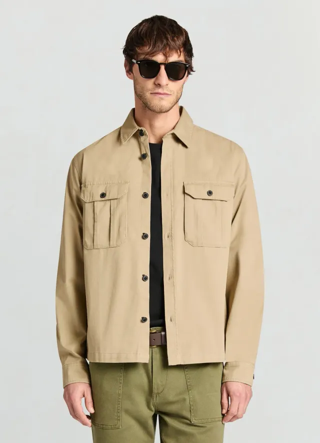 Calliope chemise coton homme poches regular