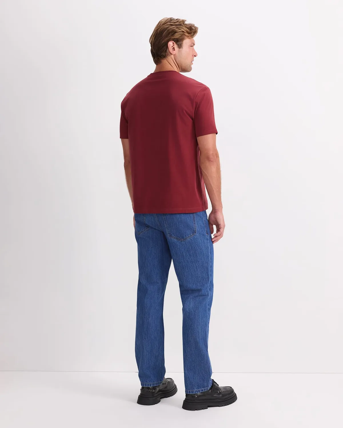 Sportscraft Supersoft tee-shirt coton brossé homme
