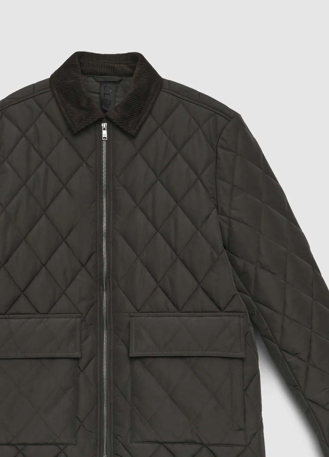 Calliope blouson matelassé homme col velours