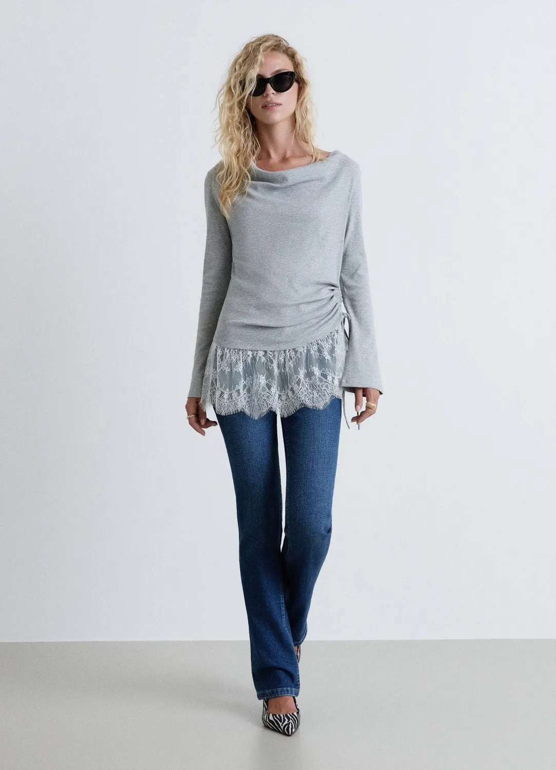 Calliope jean bootcut taille haute femme 5 poches