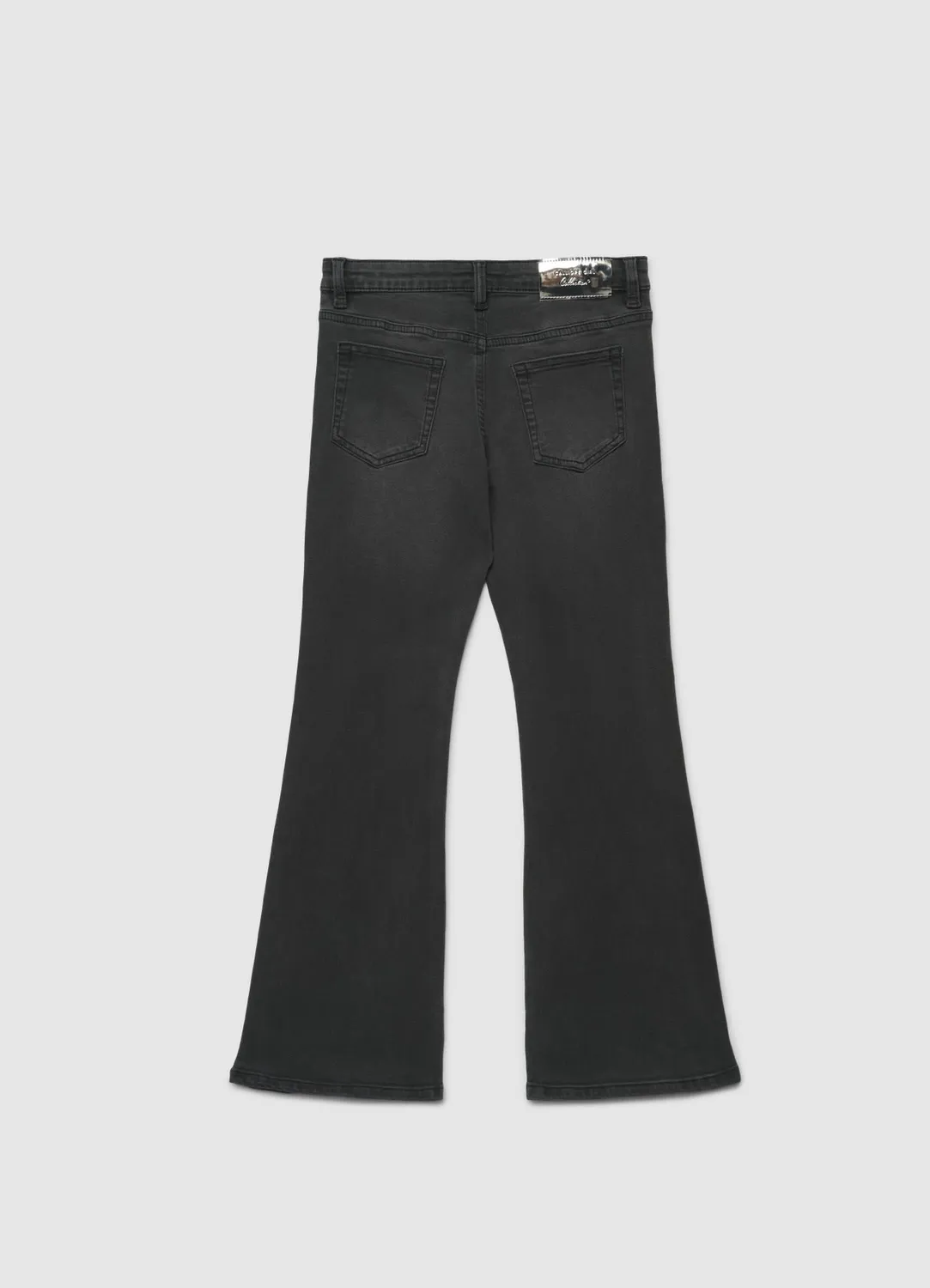 Calliope jean flare fille patte d'éléphant uni