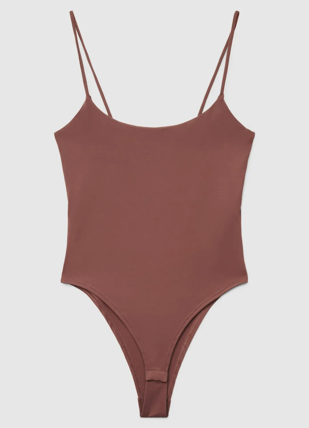 Calliope body bretelles fines femme uni ajusté