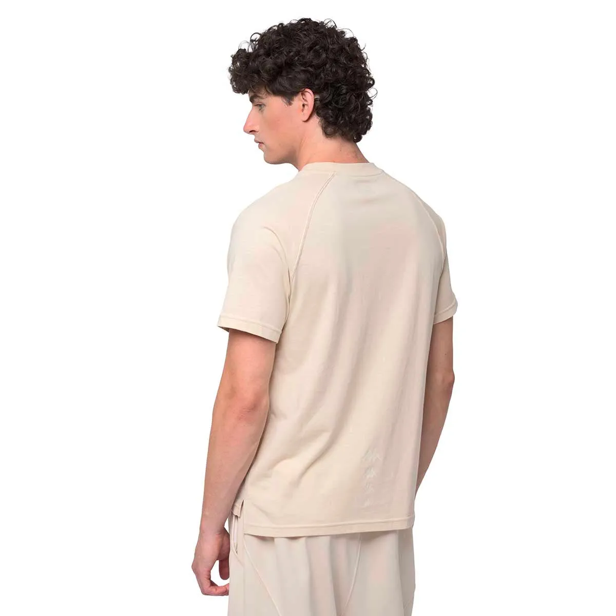 Kappa Inbit t-shirt homme beige coupe raglan