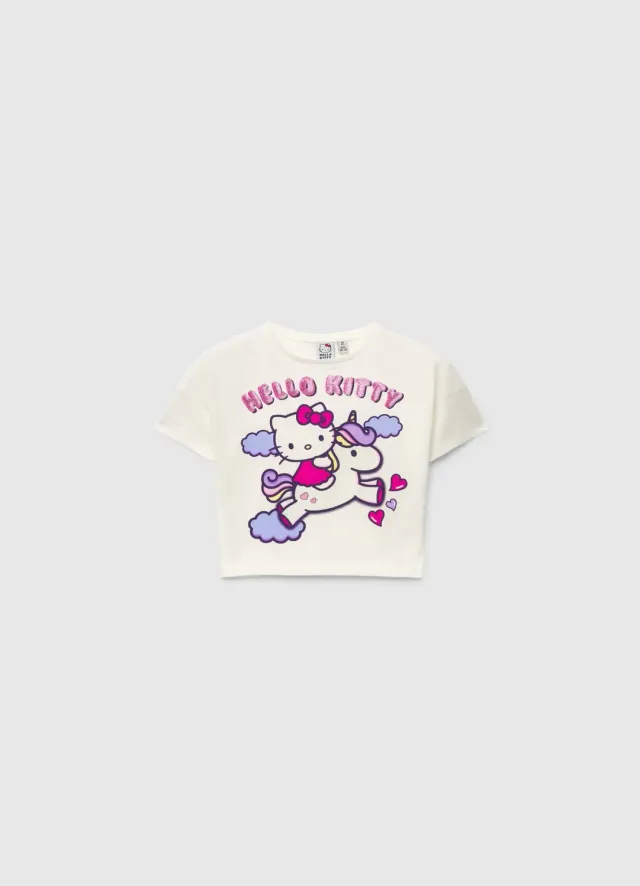 Calliope t-shirt Hello Kitty manches courtes fille