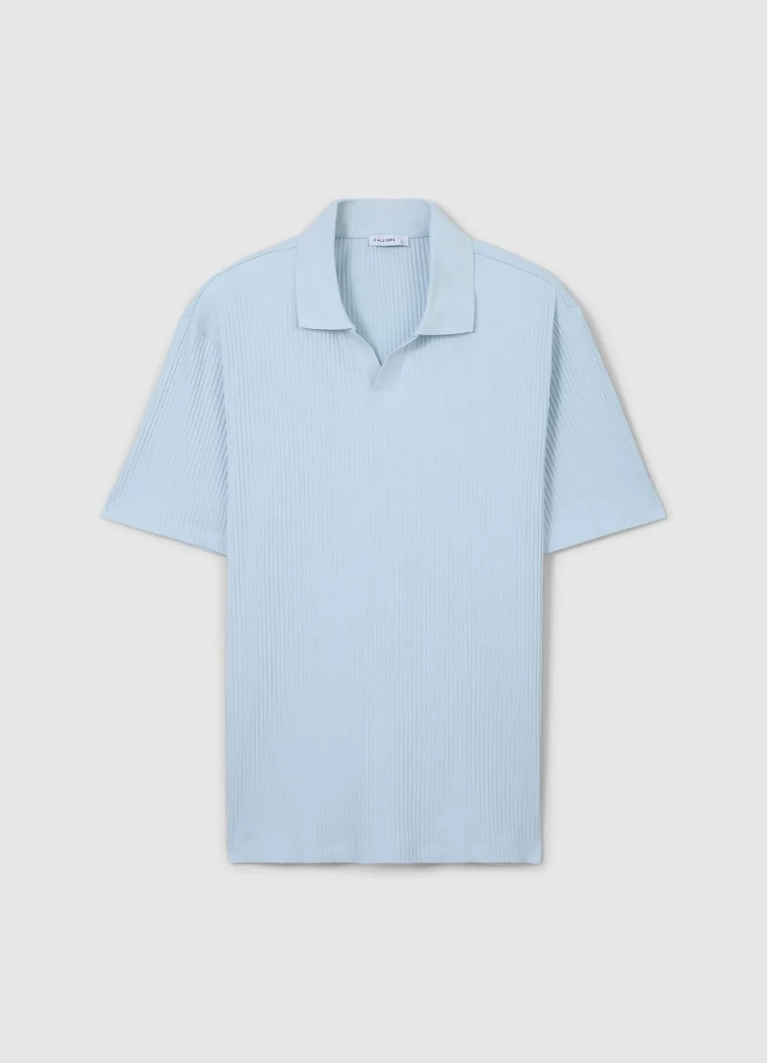 Calliope polo homme coton côtelé regular