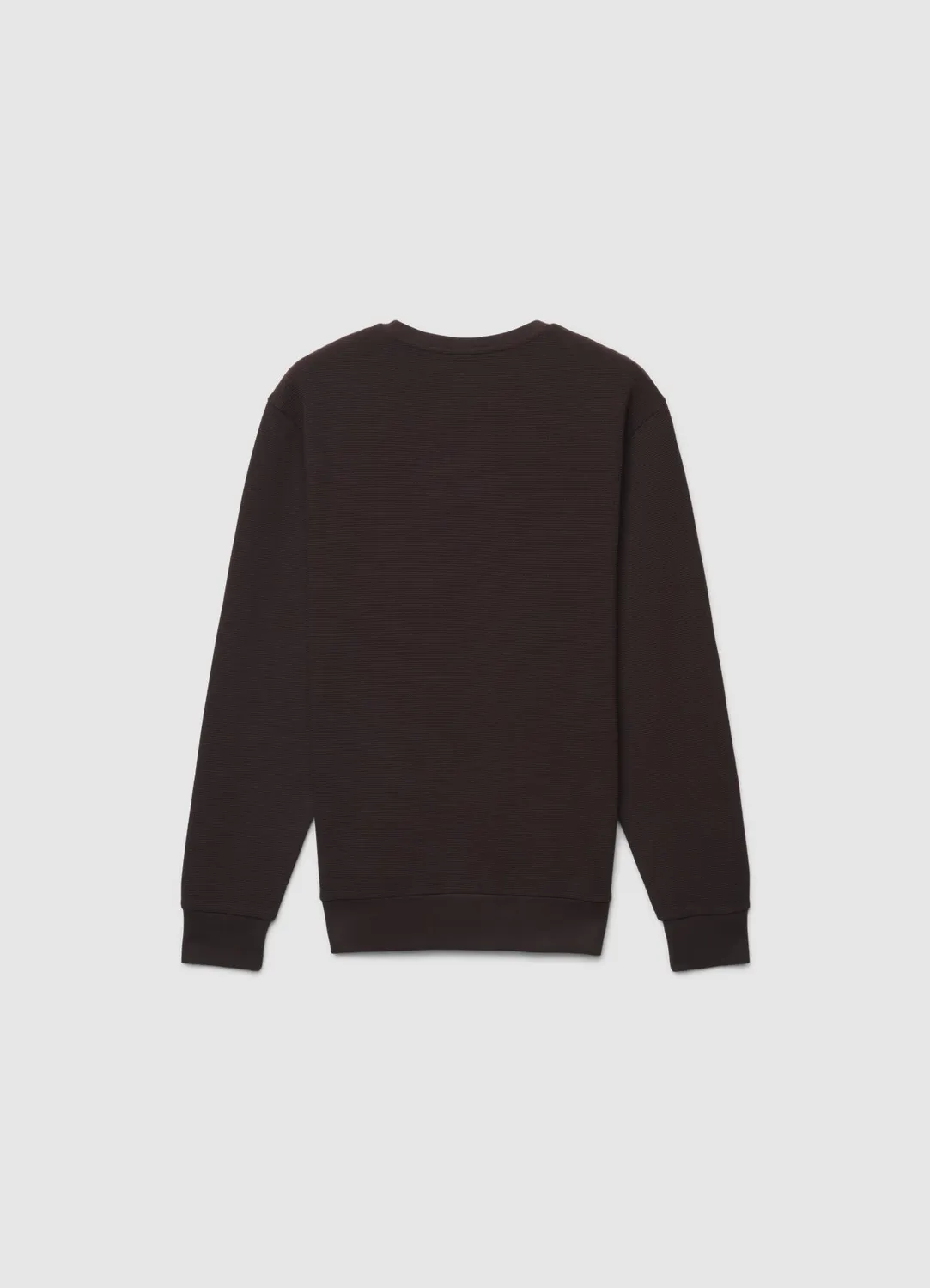 Calliope sweat col rond uni homme coton
